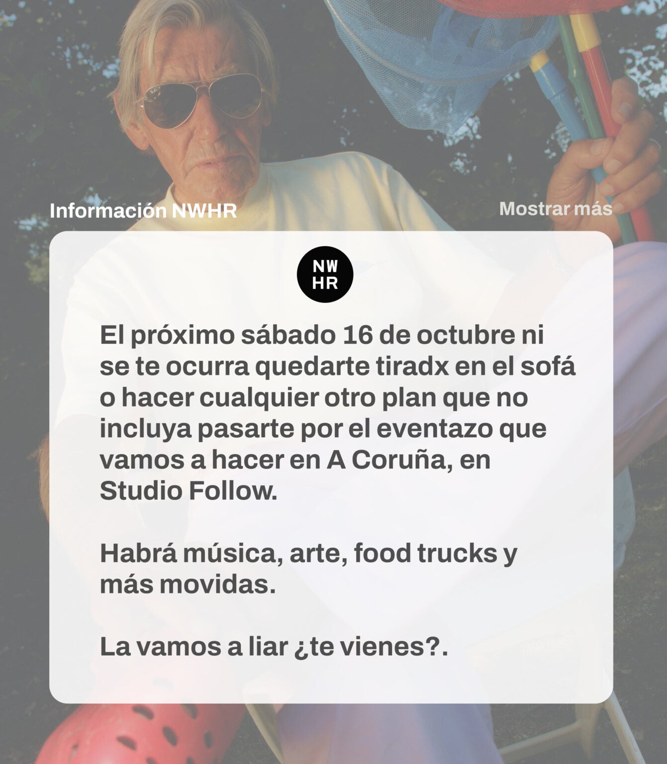 ¡NWHR POP UP EN A CORUÑA!