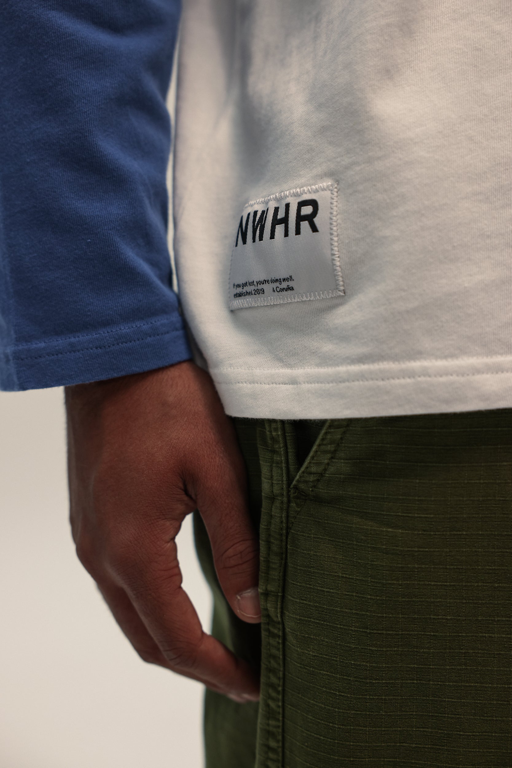 Blue Long T-Shirt