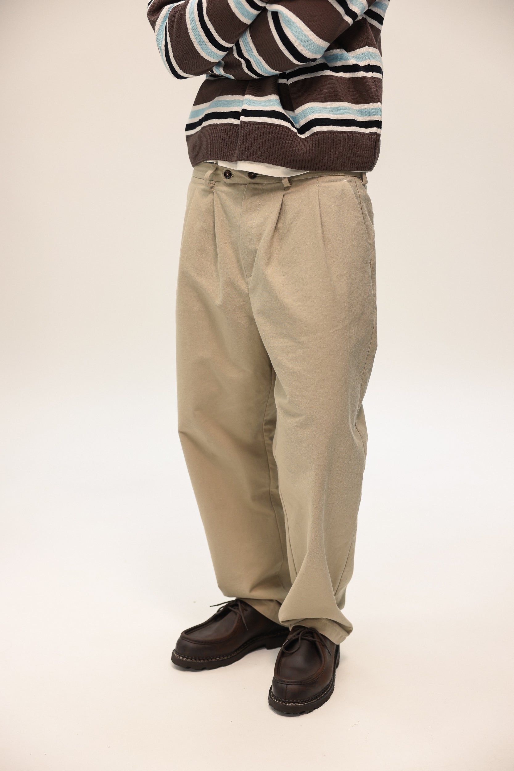 Beige chino pants