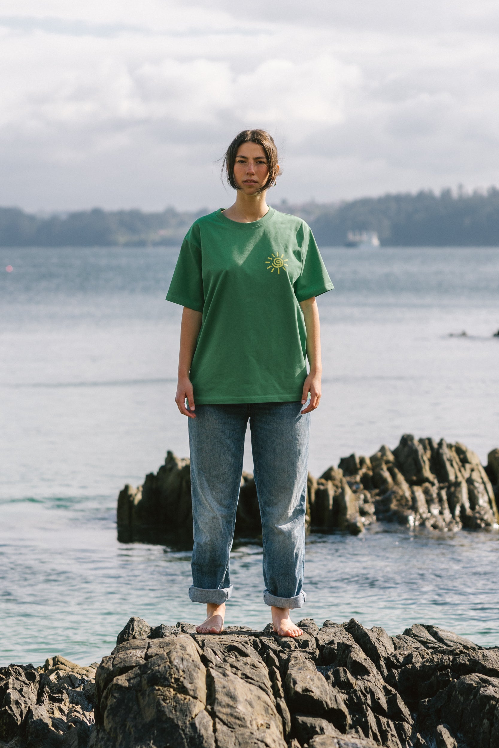 Camiseta Sun Green