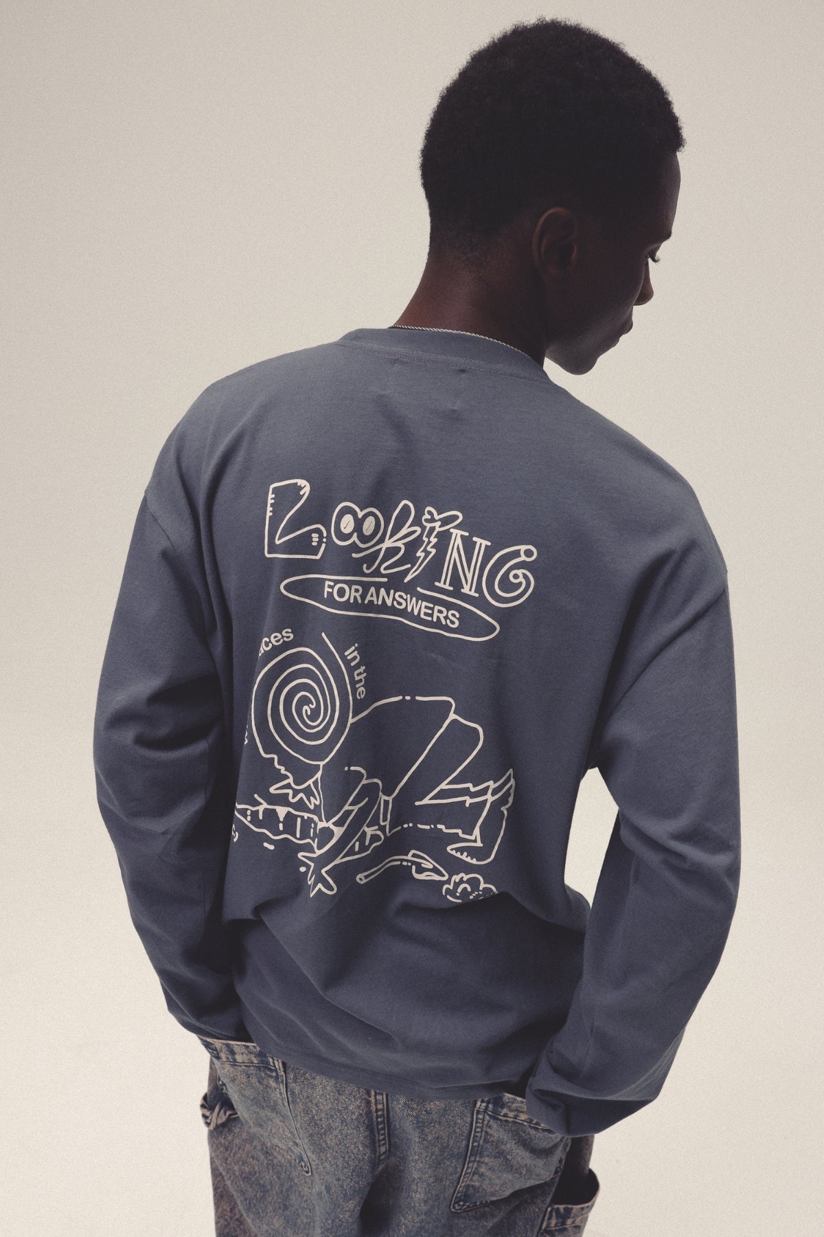 Camiseta Larga Looking