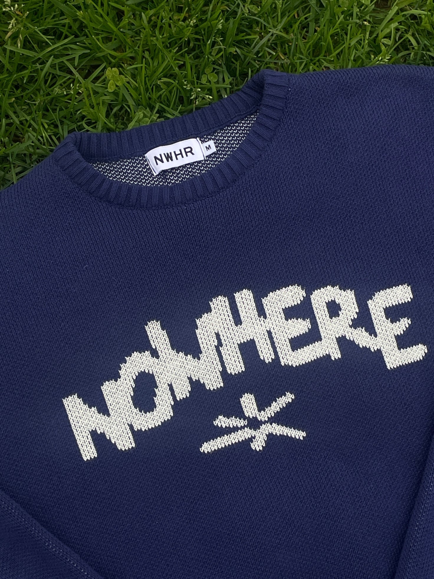 Nowhere navy sweater