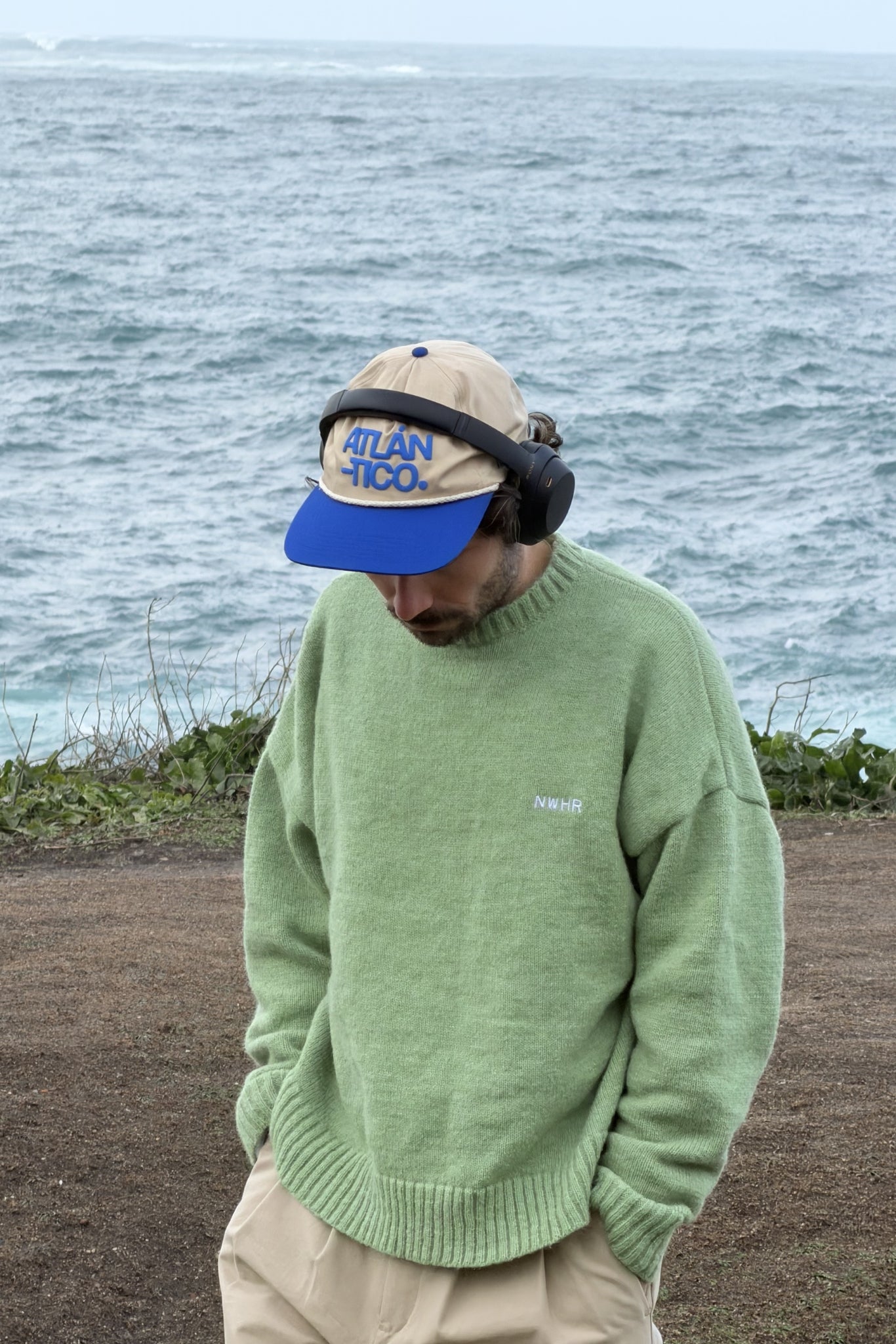 Jersey brushed green