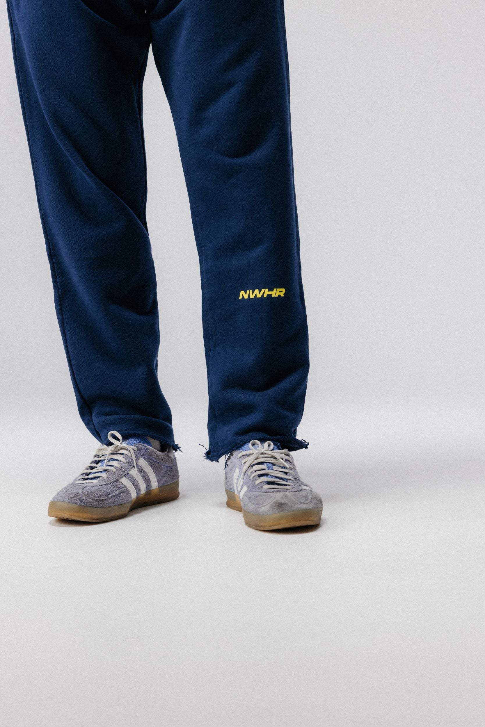 Soft navy trousers
