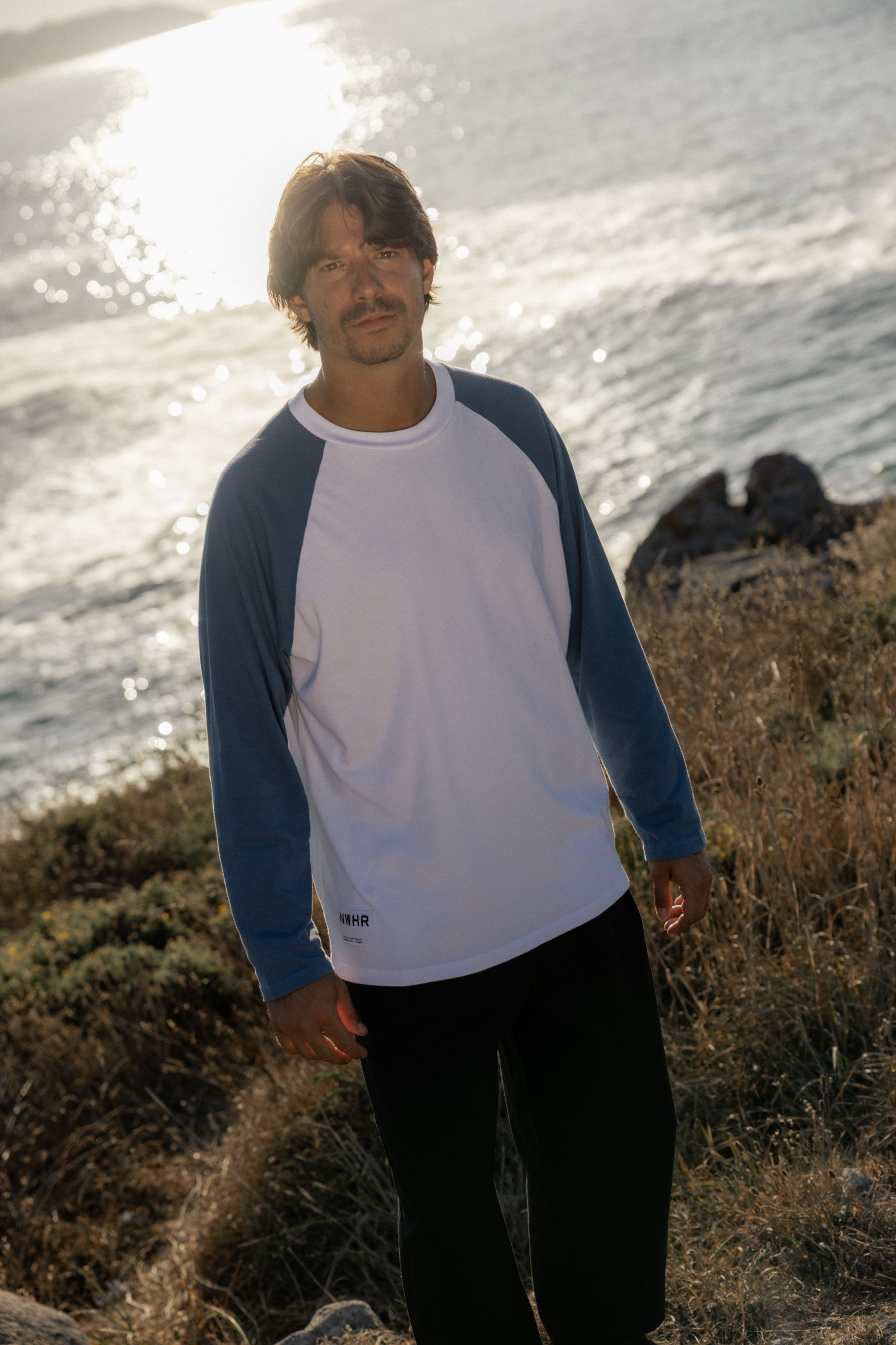 Blue Long T-Shirt