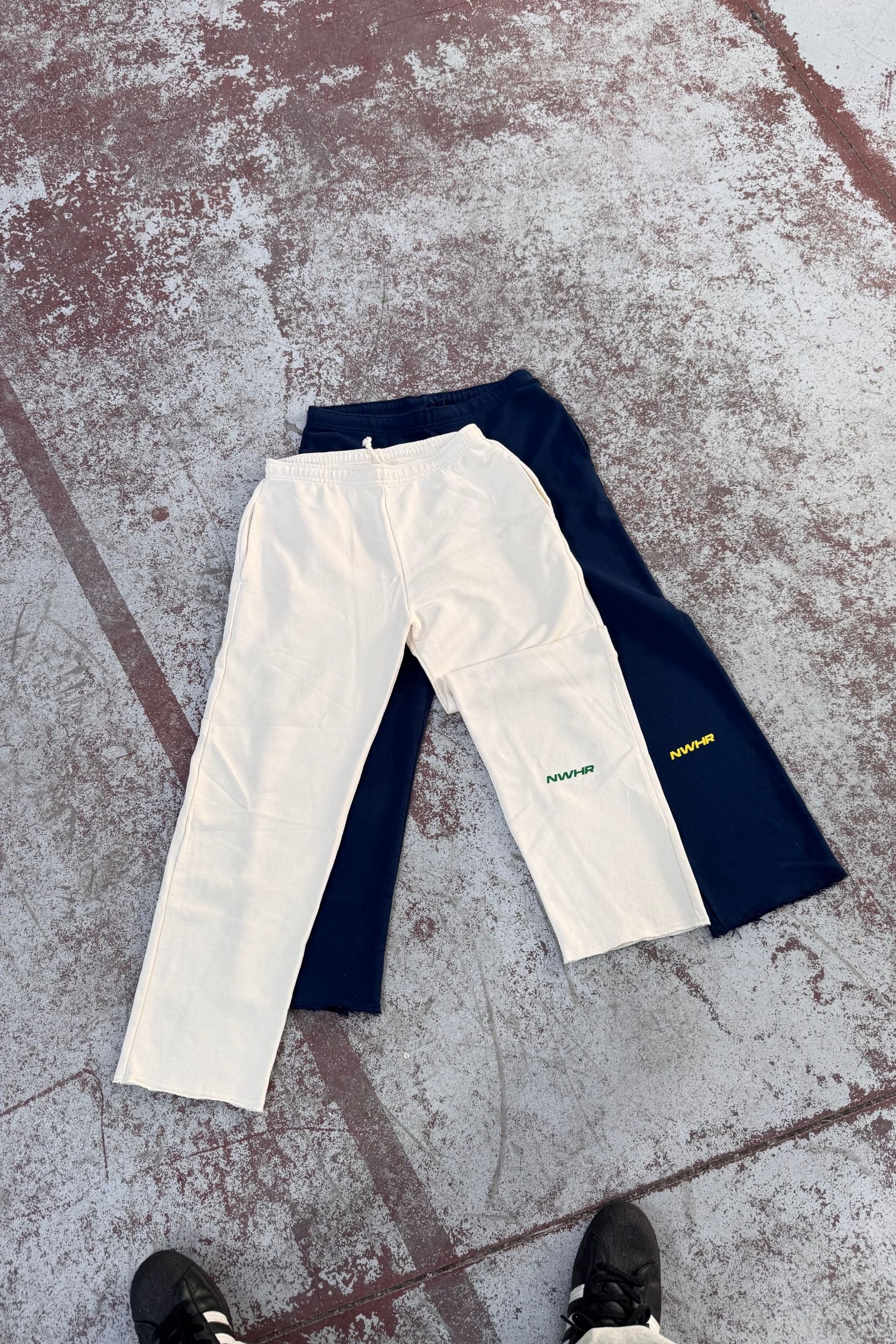 Soft navy trousers