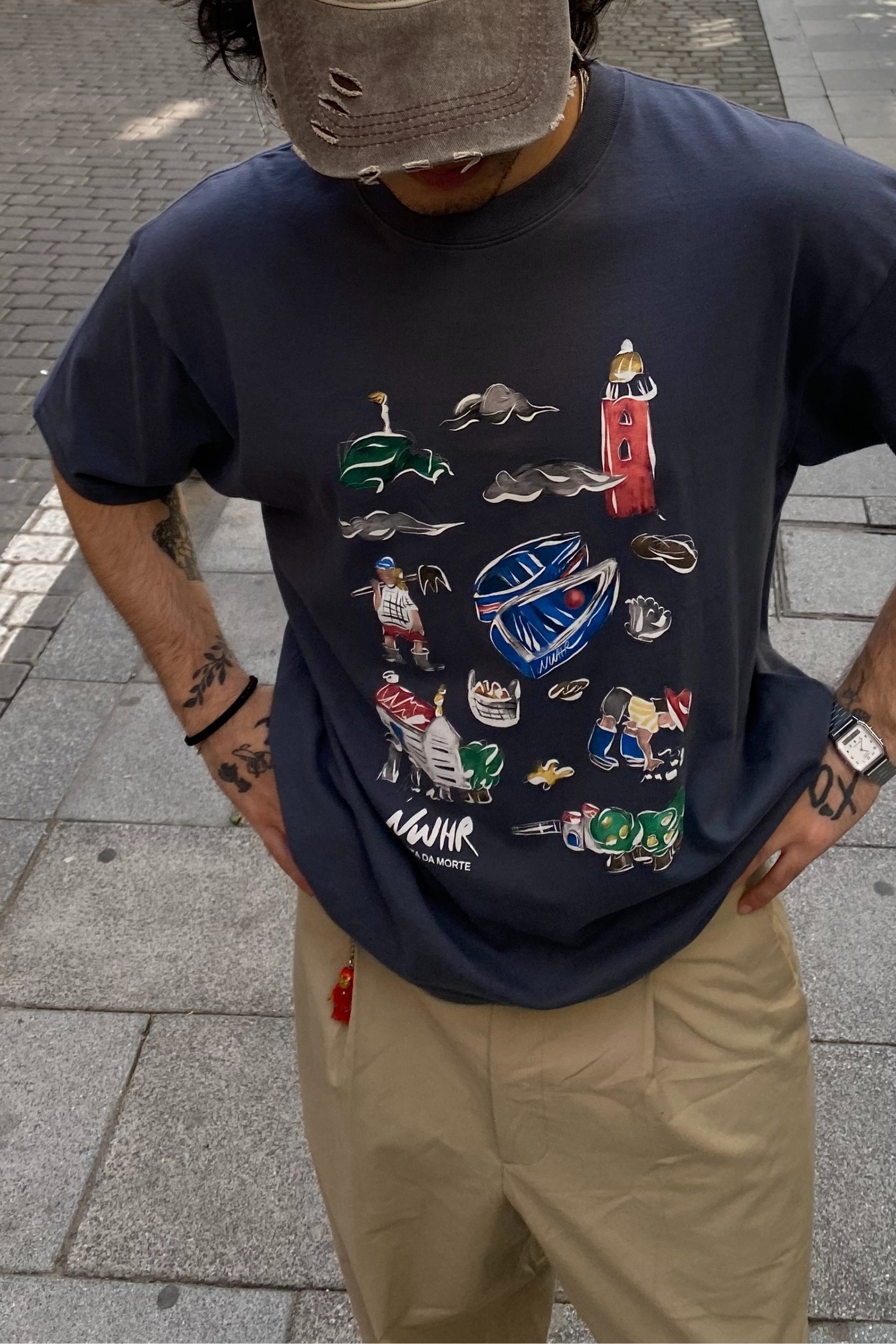 Camiseta costa da morte black