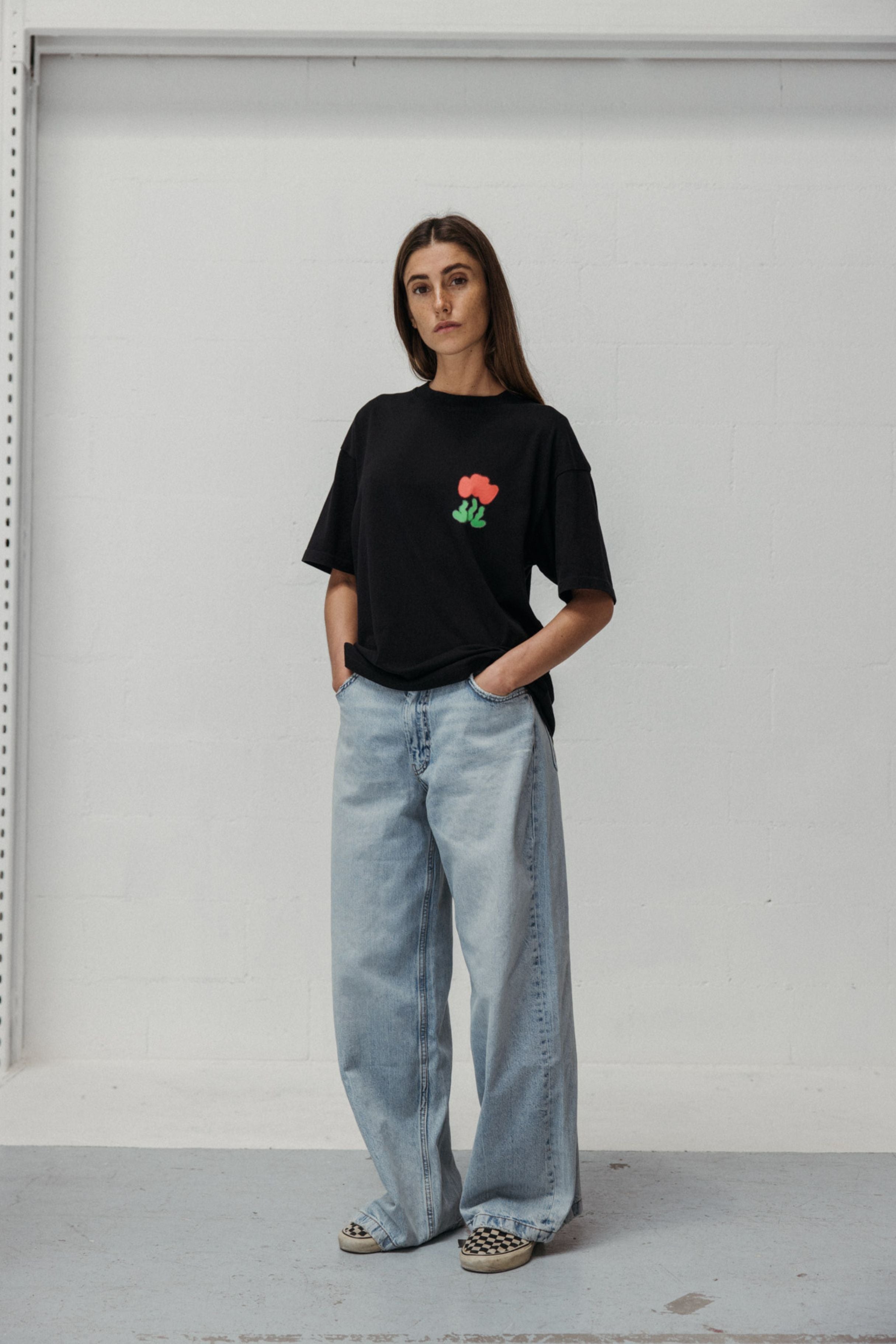 Tulip Black T-shirt