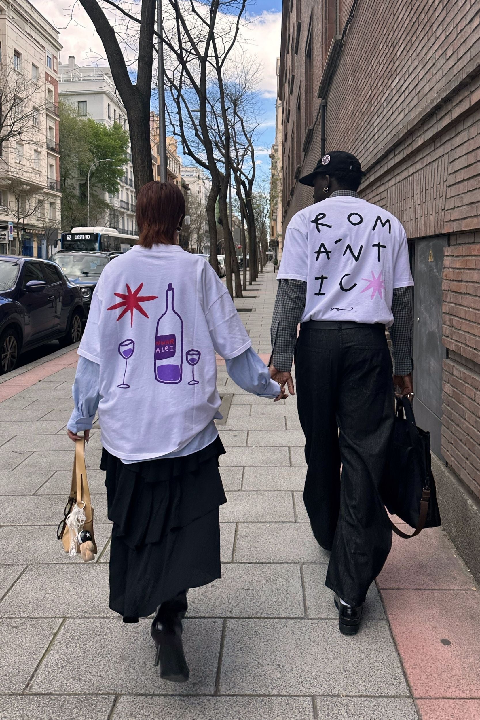Camiseta Romantic blanco