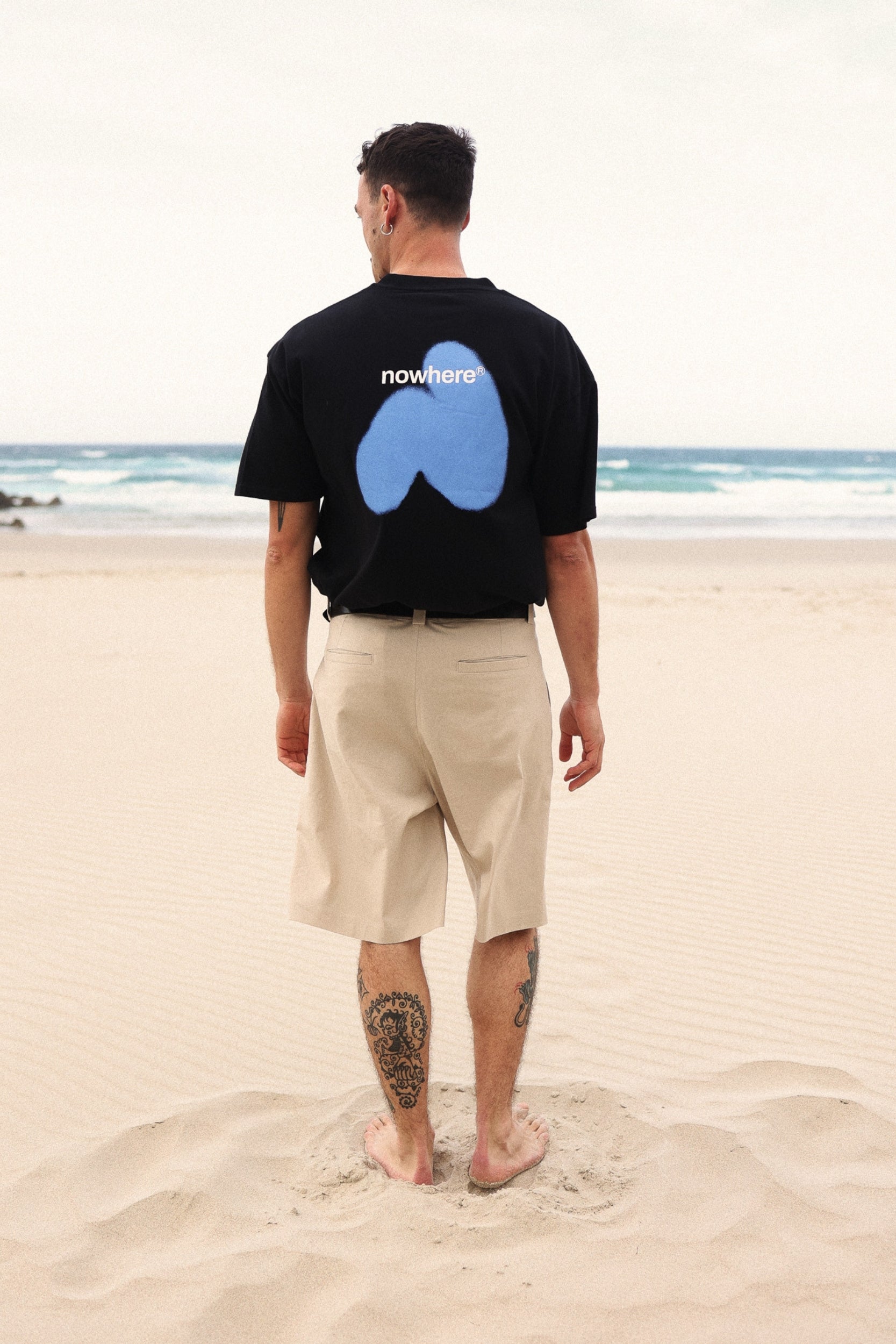 NWHR black spray t-shirt