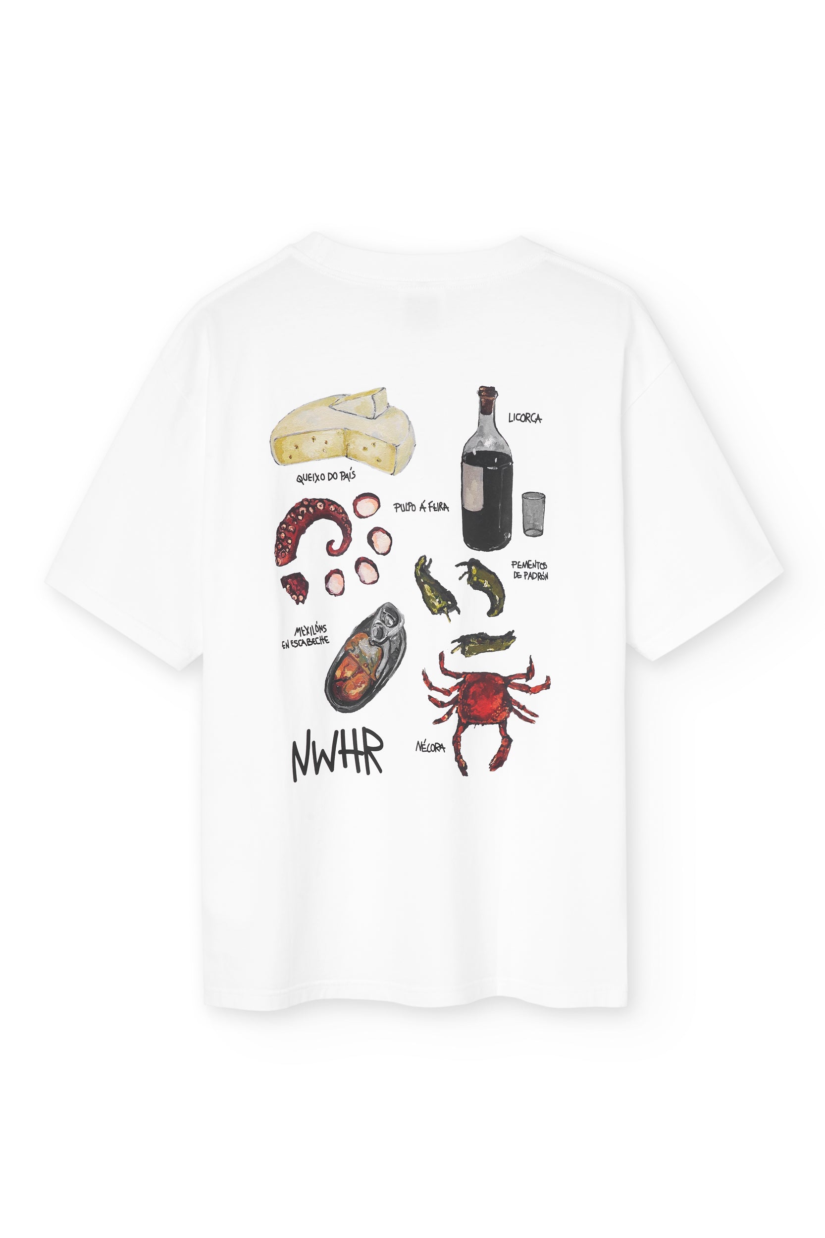 Camiseta bodegón