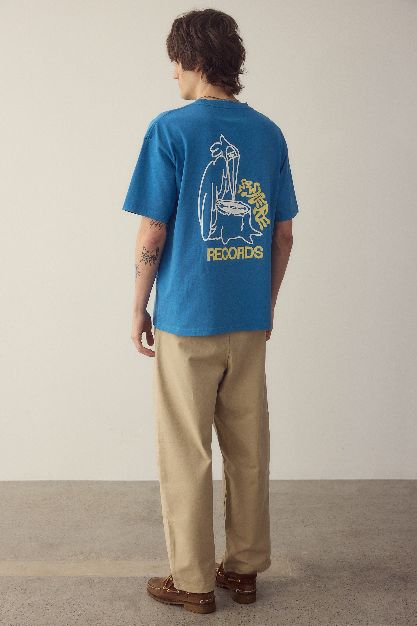 Camiseta Nowhere records blue