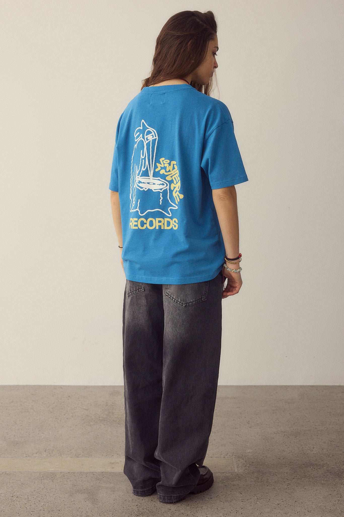Camiseta Nowhere records blue