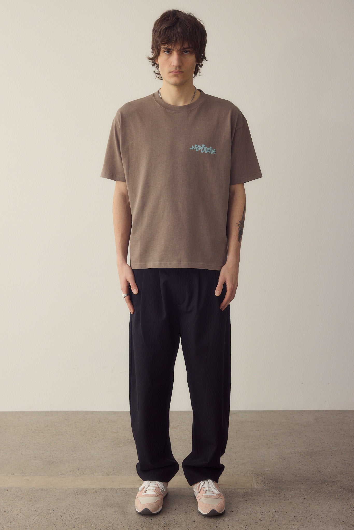 Camiseta Nowhere records wood