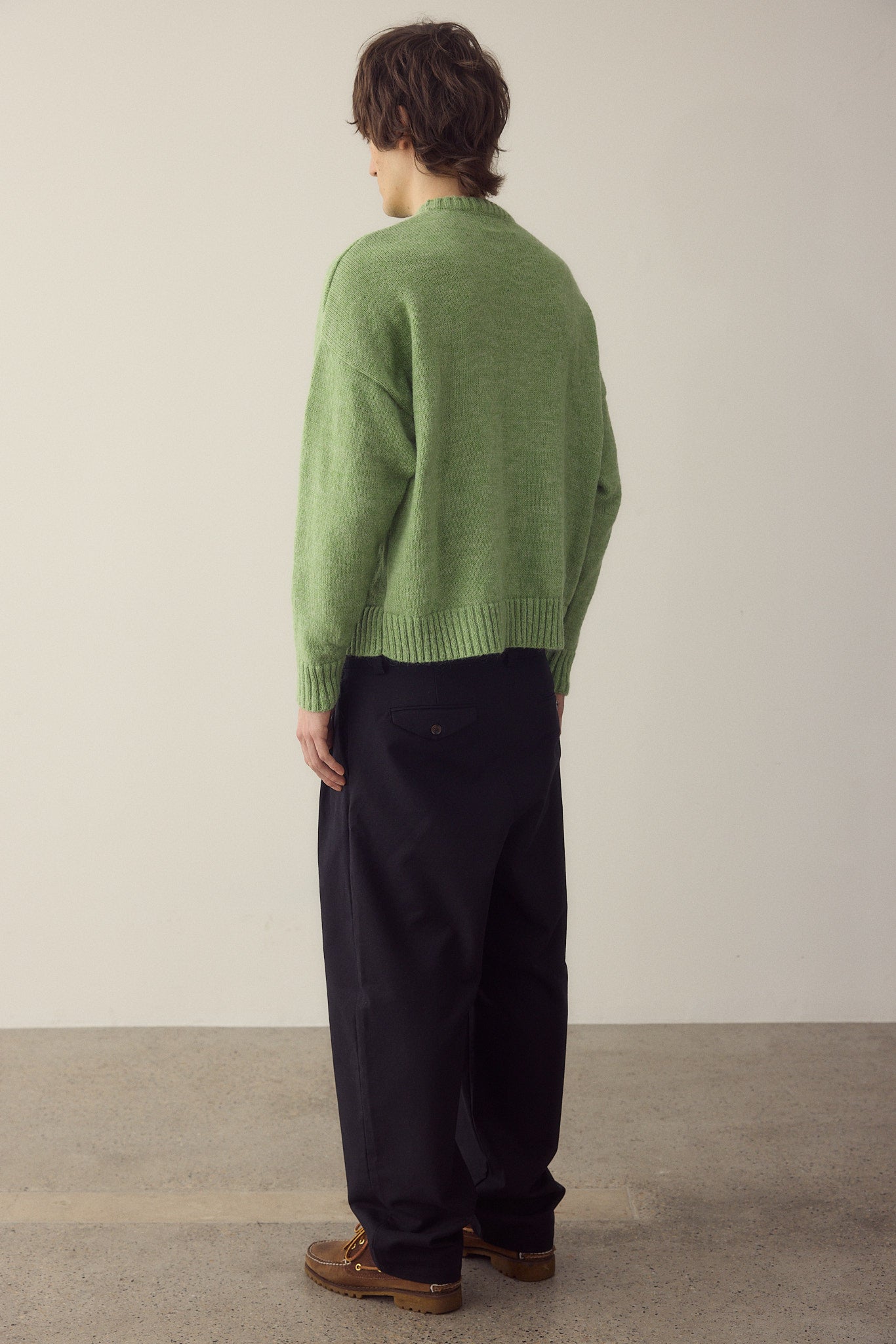 Jersey brushed green