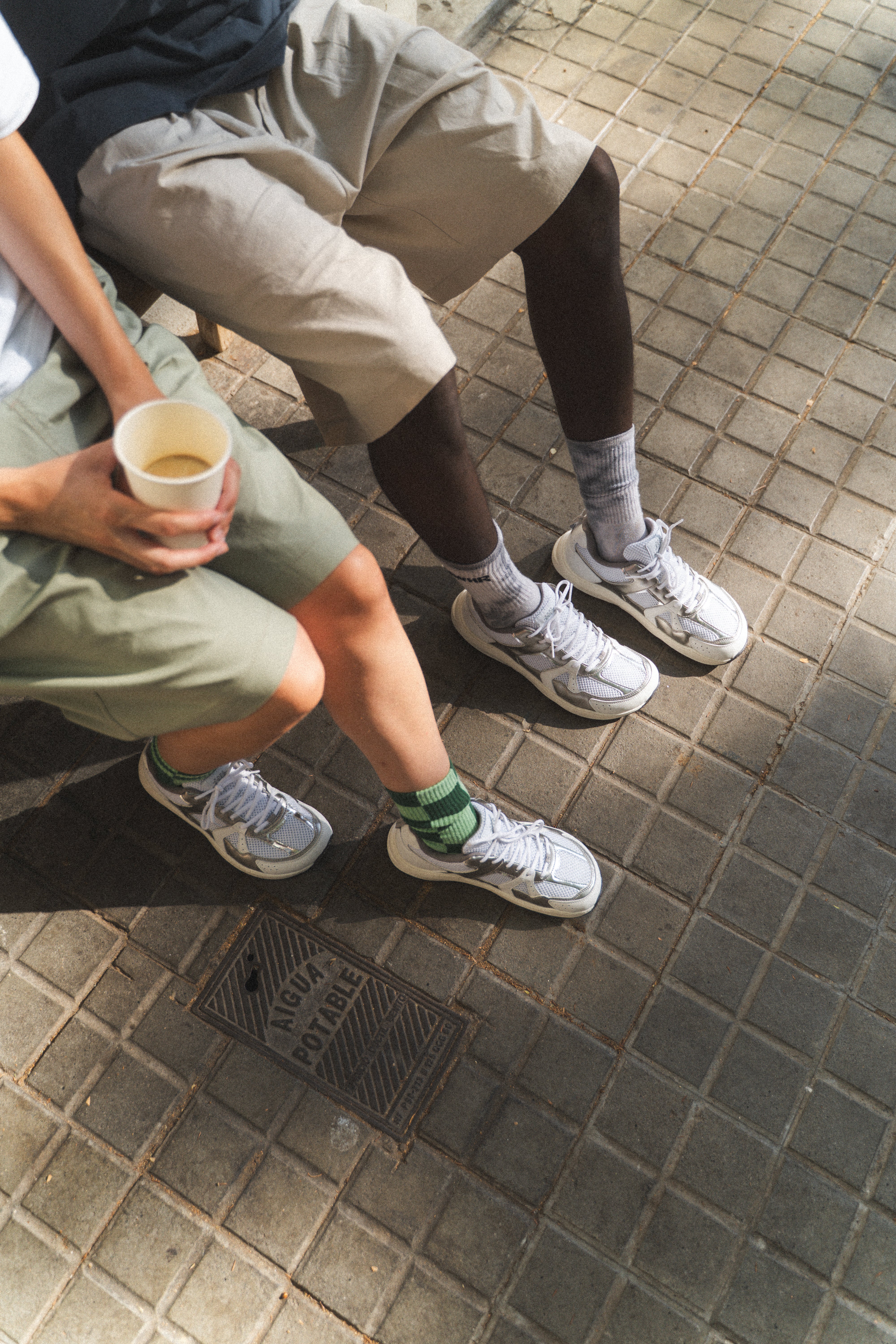 Barefoot sneaker retro run NWHR White