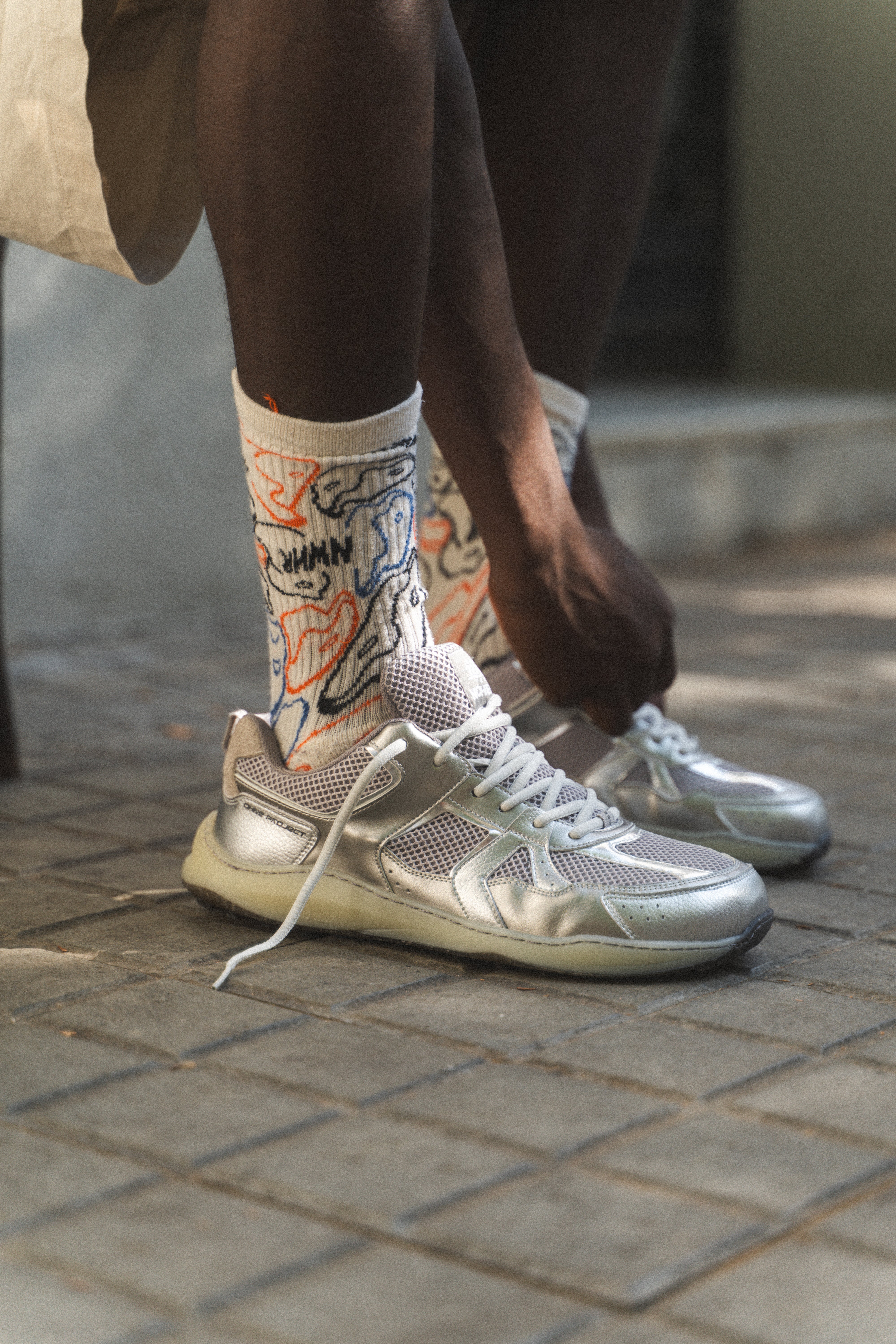 Barefoot sneaker retro run NWHR Grey