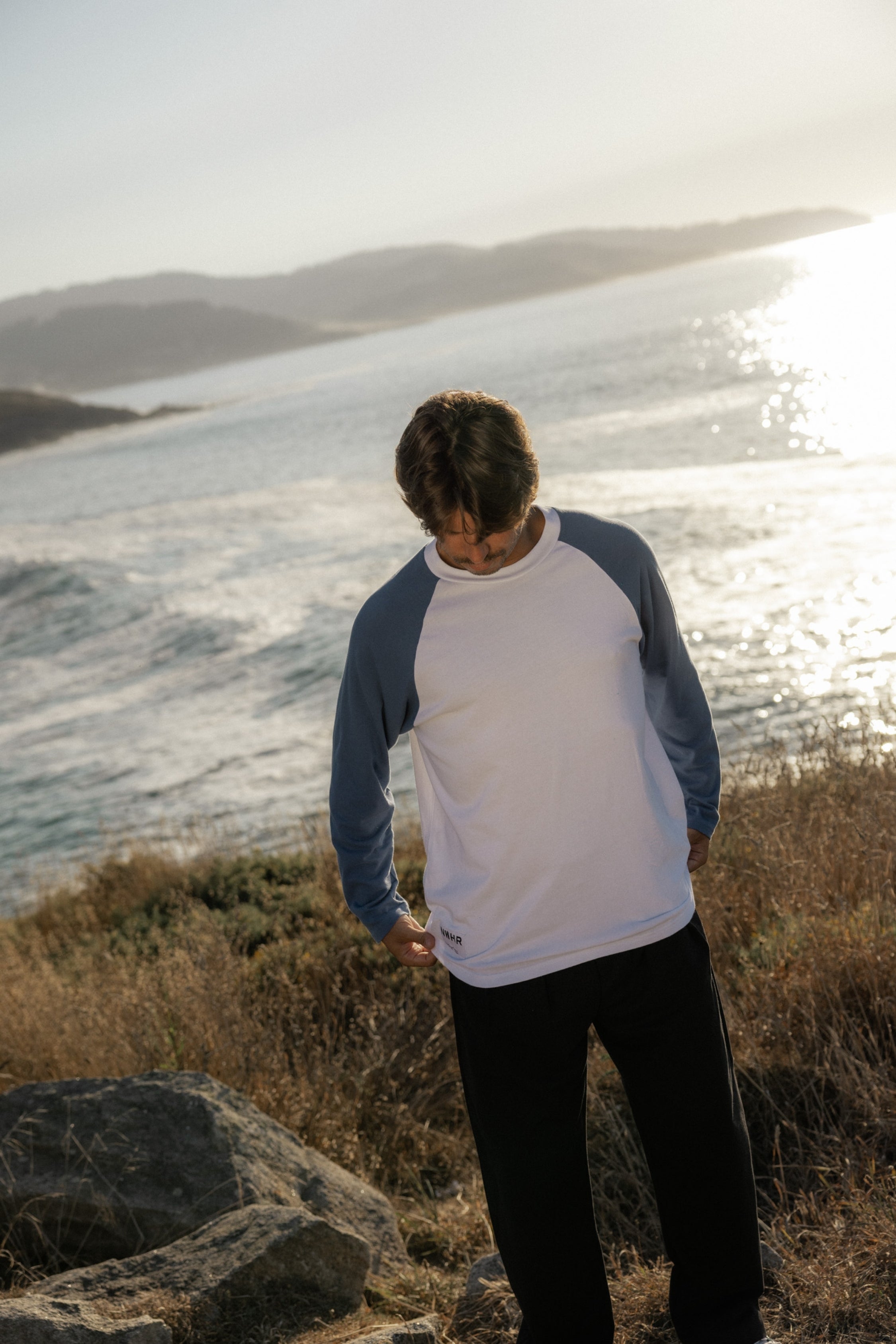 Blue Long T-Shirt