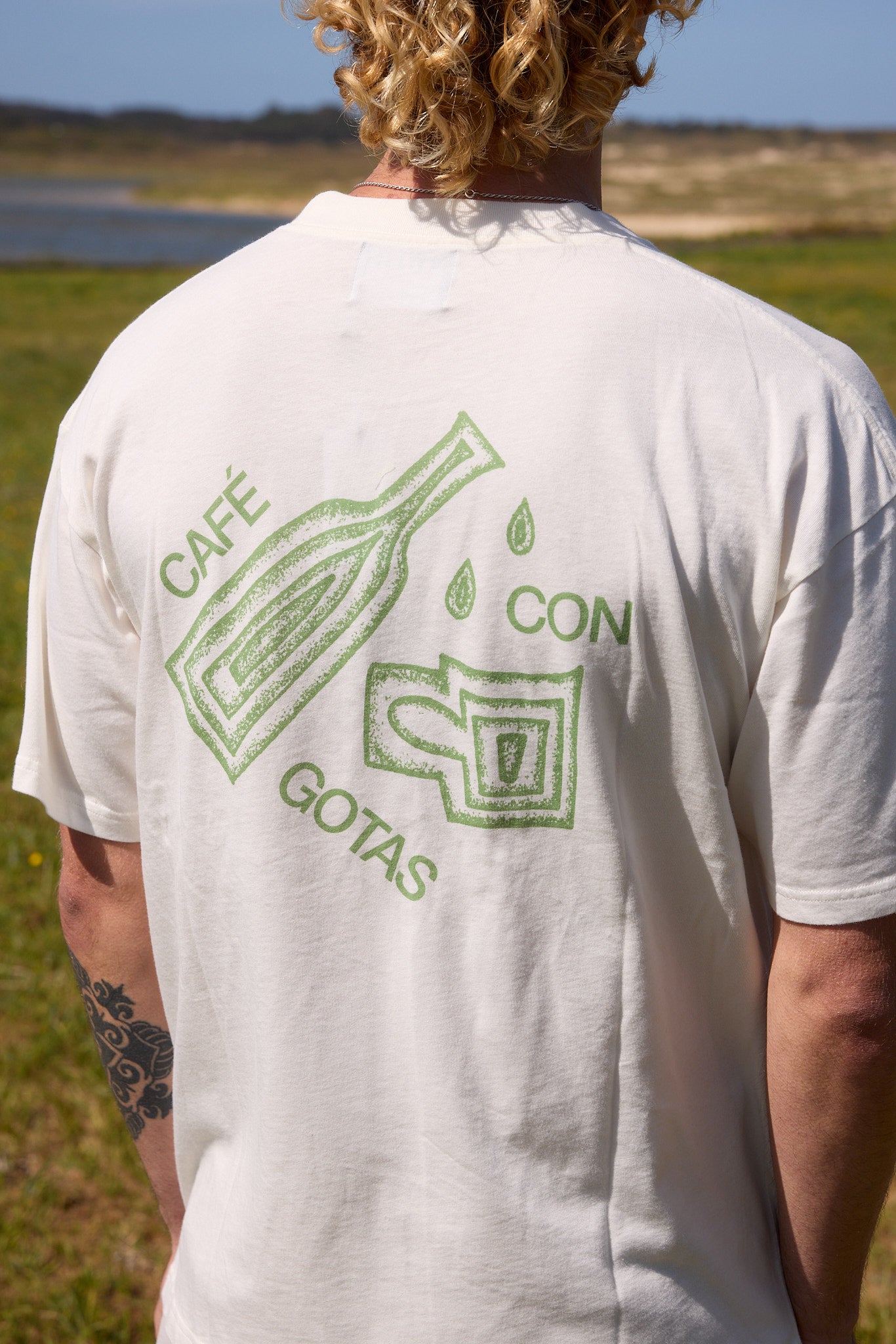 Coffee T-Shirt with drips