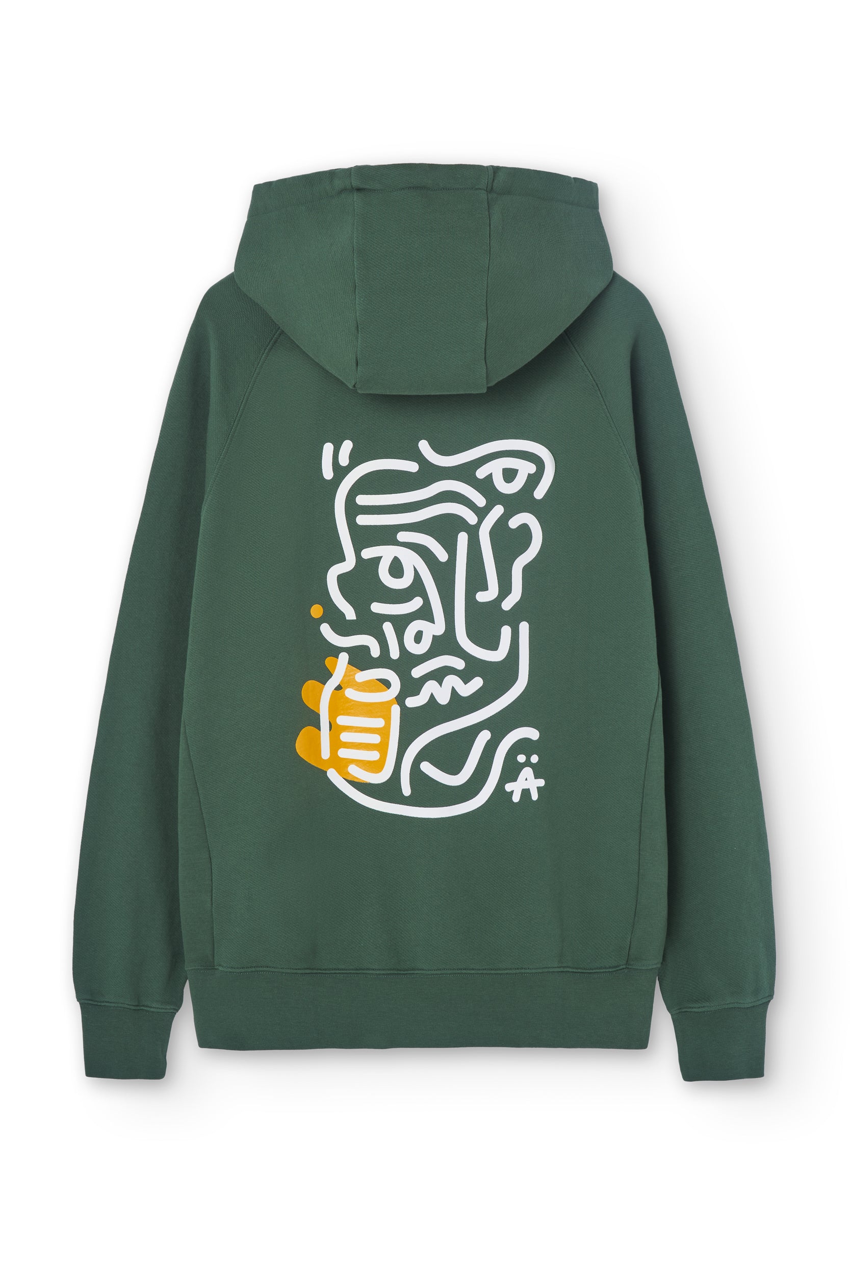 Hoodie melancholic man