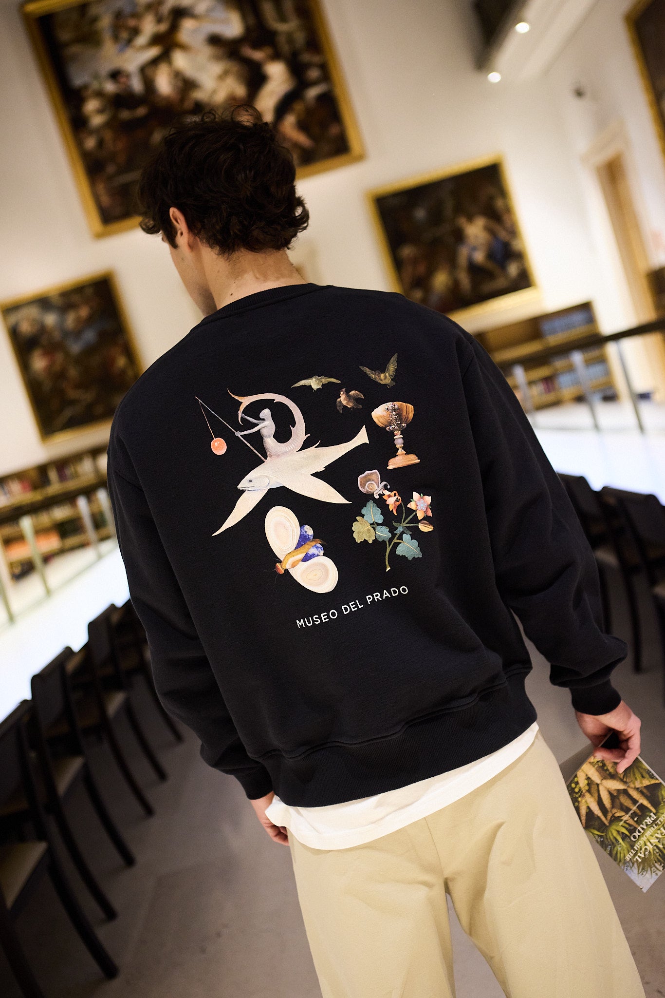 Crewneck pez volador x Museo del Prado