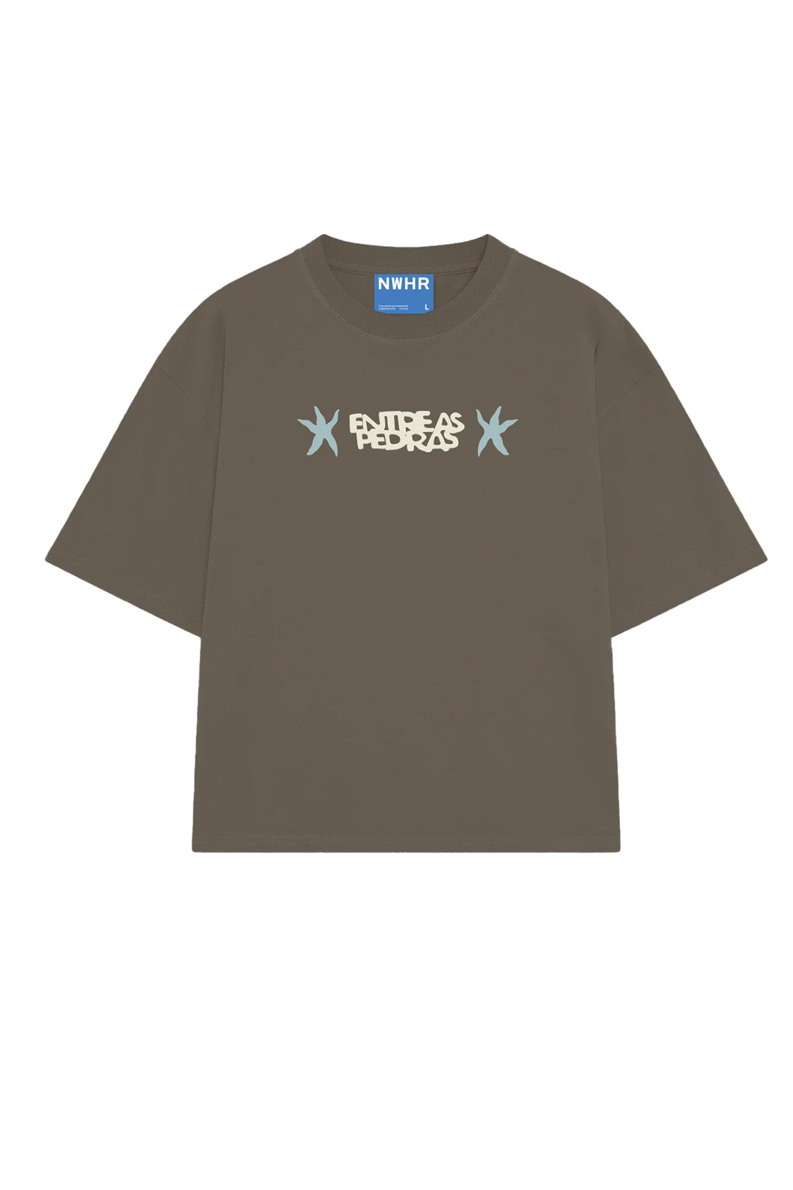 Camiseta entre as pedras brown