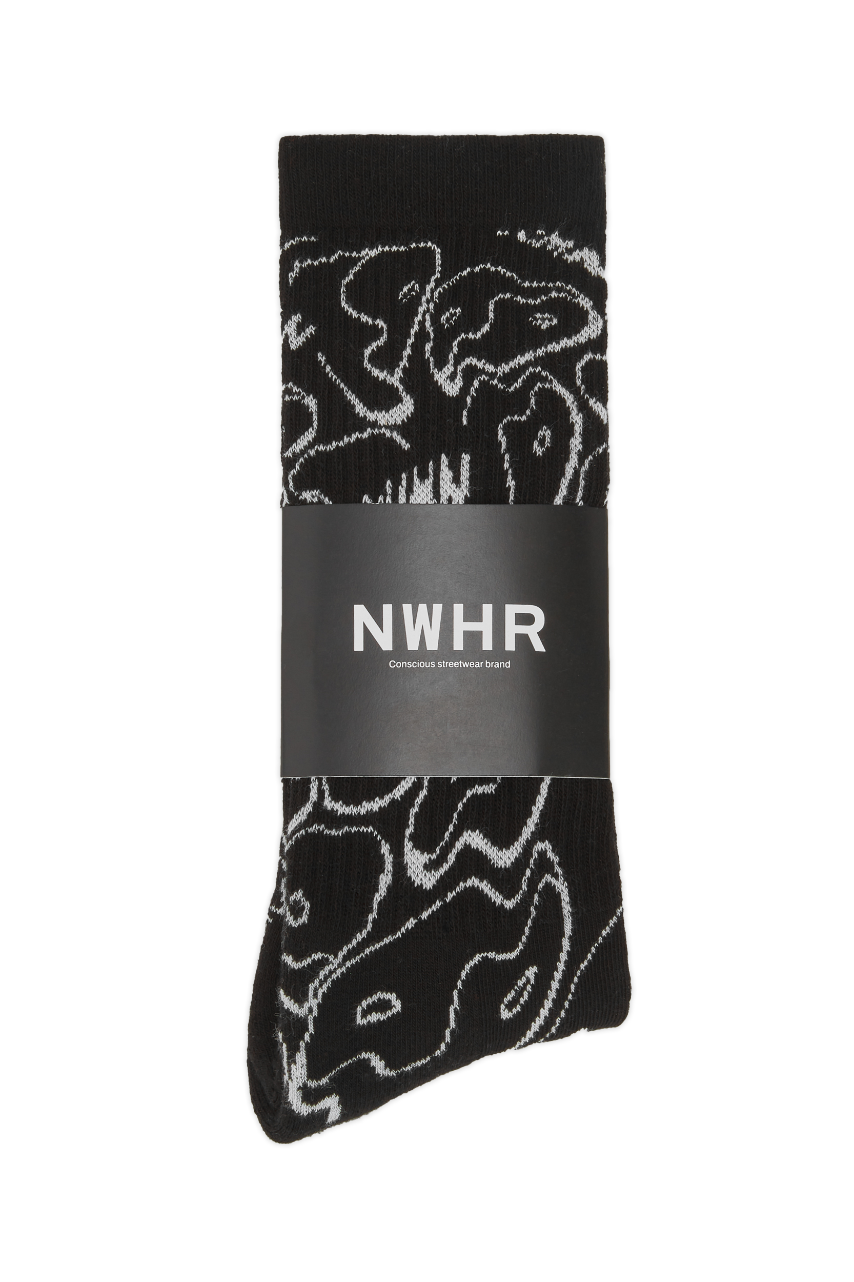Black tao socks