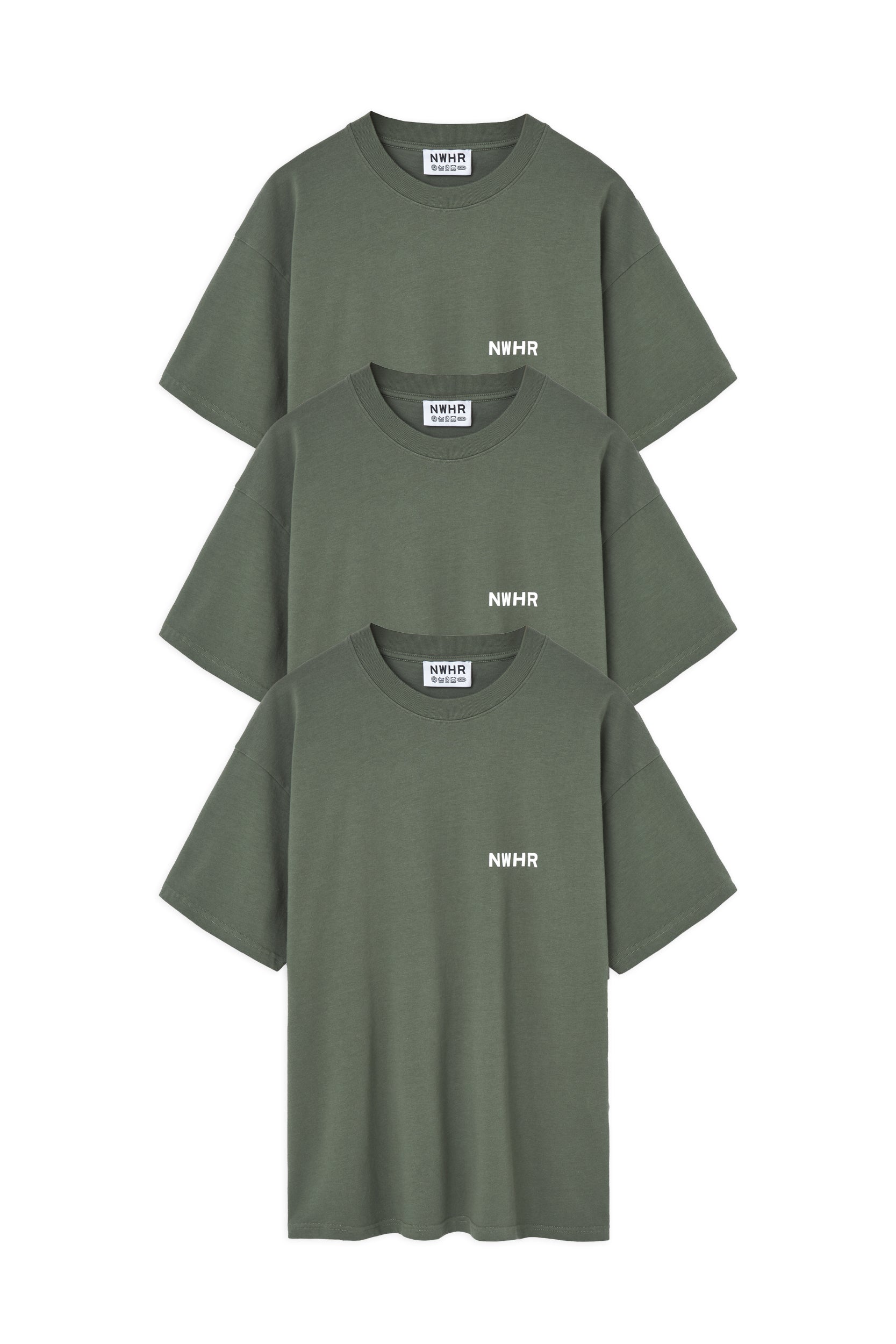 Pack 3 basic t-shirts