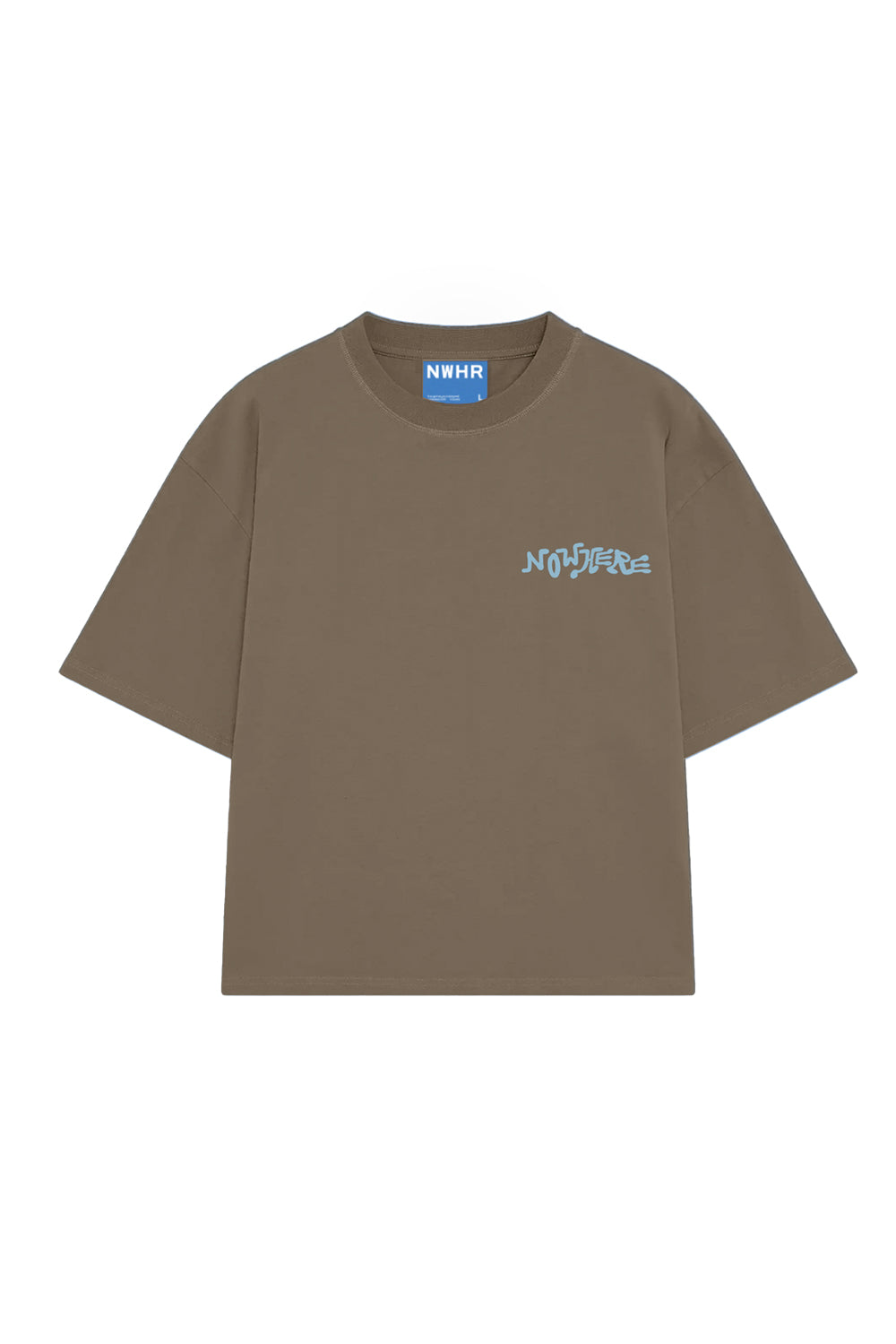 Camiseta Nowhere records wood