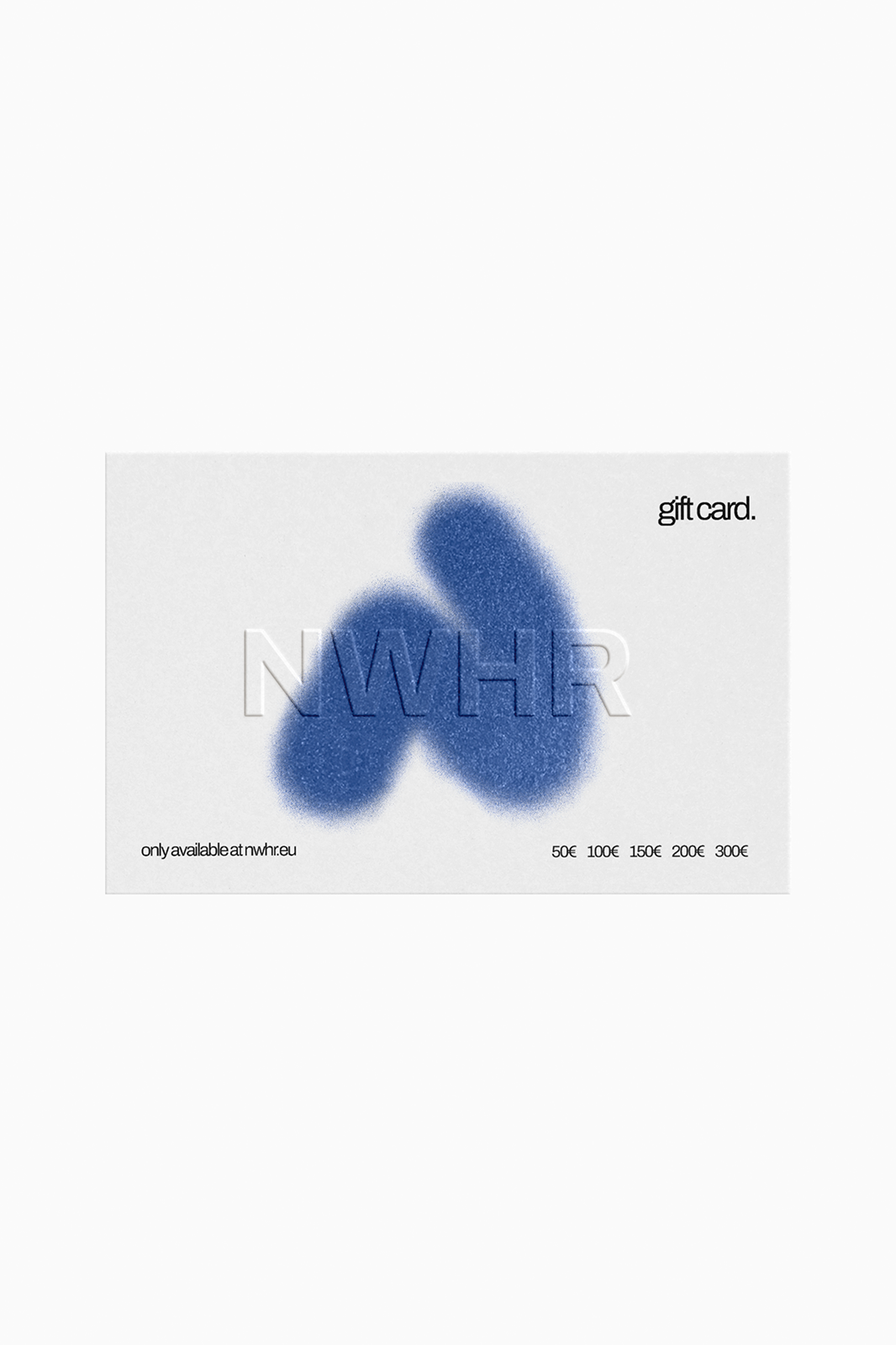 TARJETA REGALO DE NWHR
