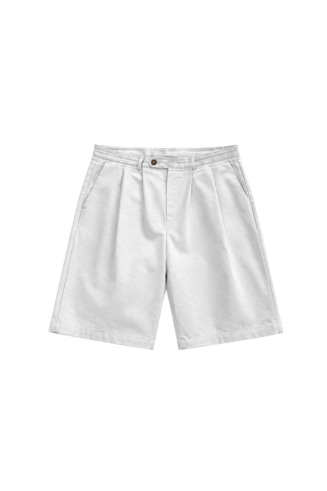 Grey chino shorts