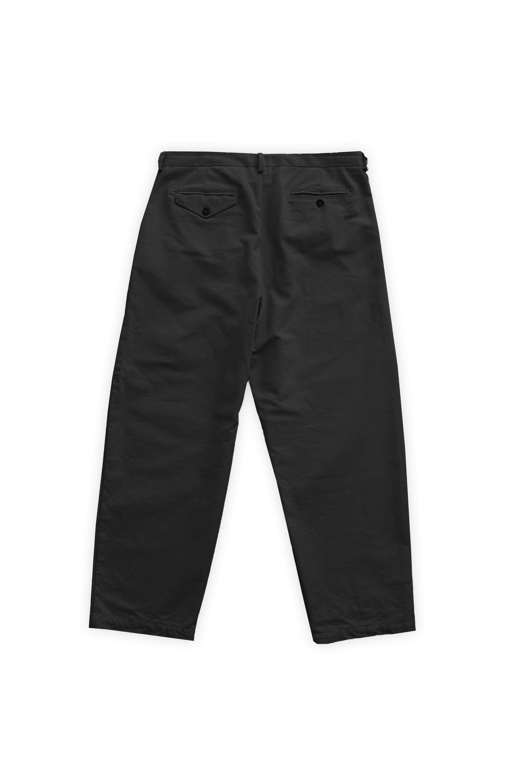 Black chino pants