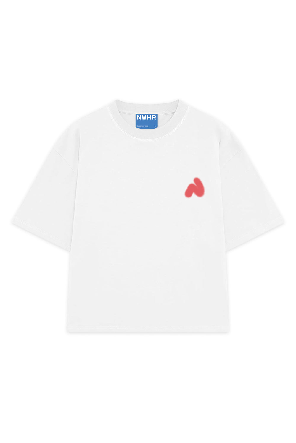 Nowhere spray red t-shirt