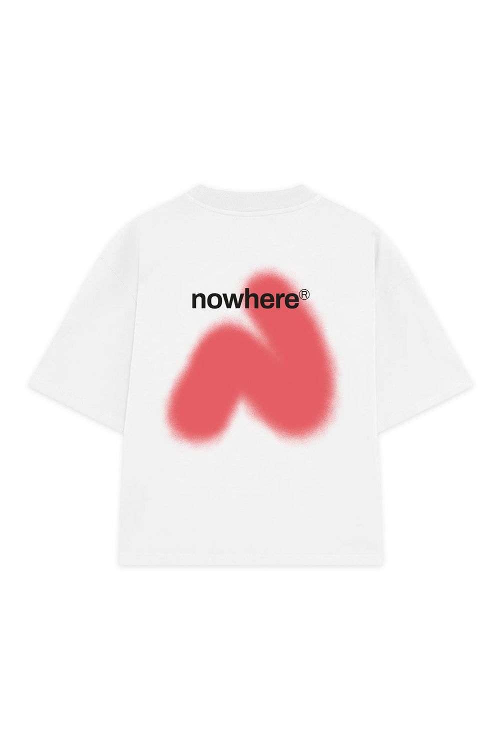 Camiseta Nowhere spray red