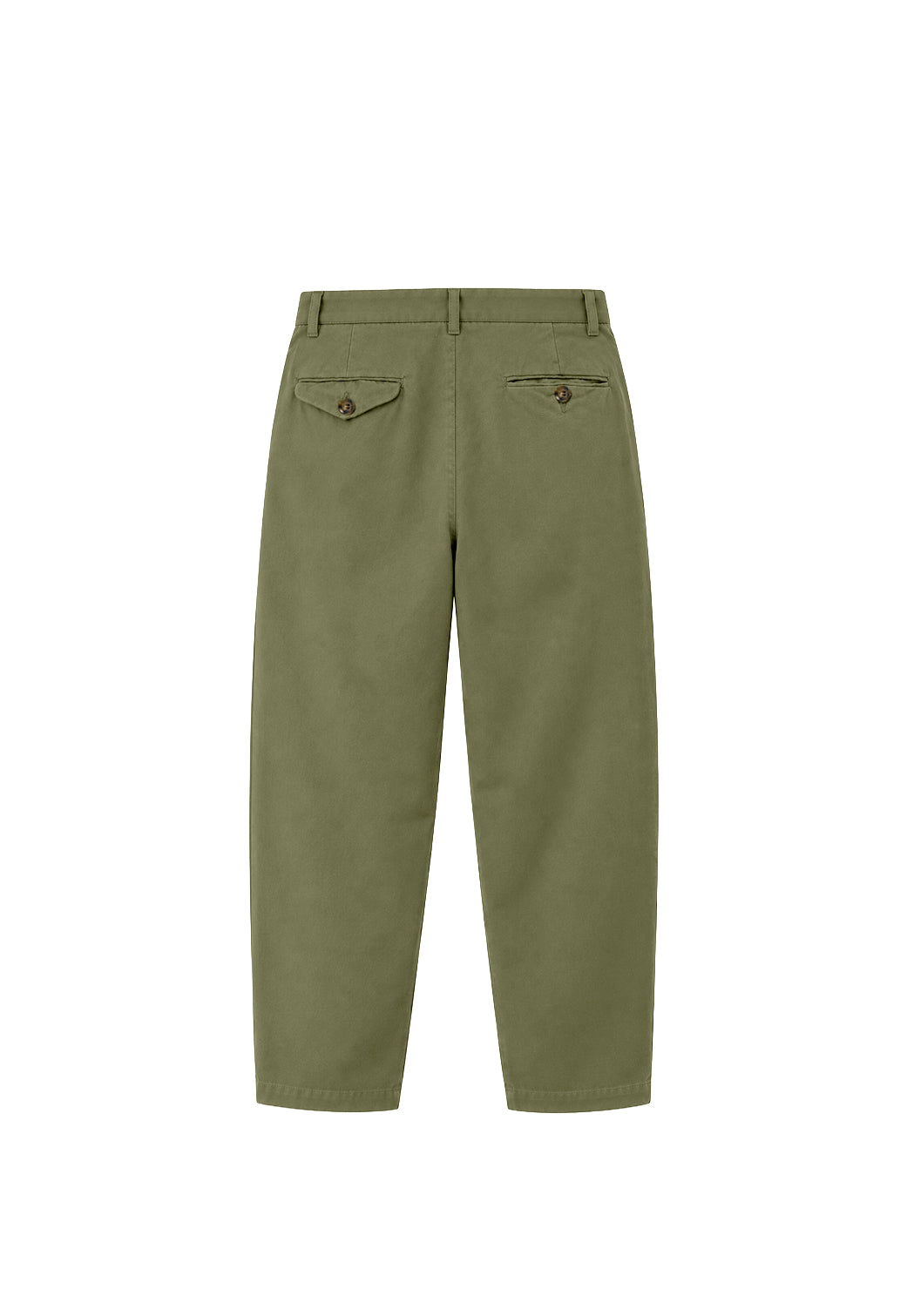 Pantalón chino verde lavado