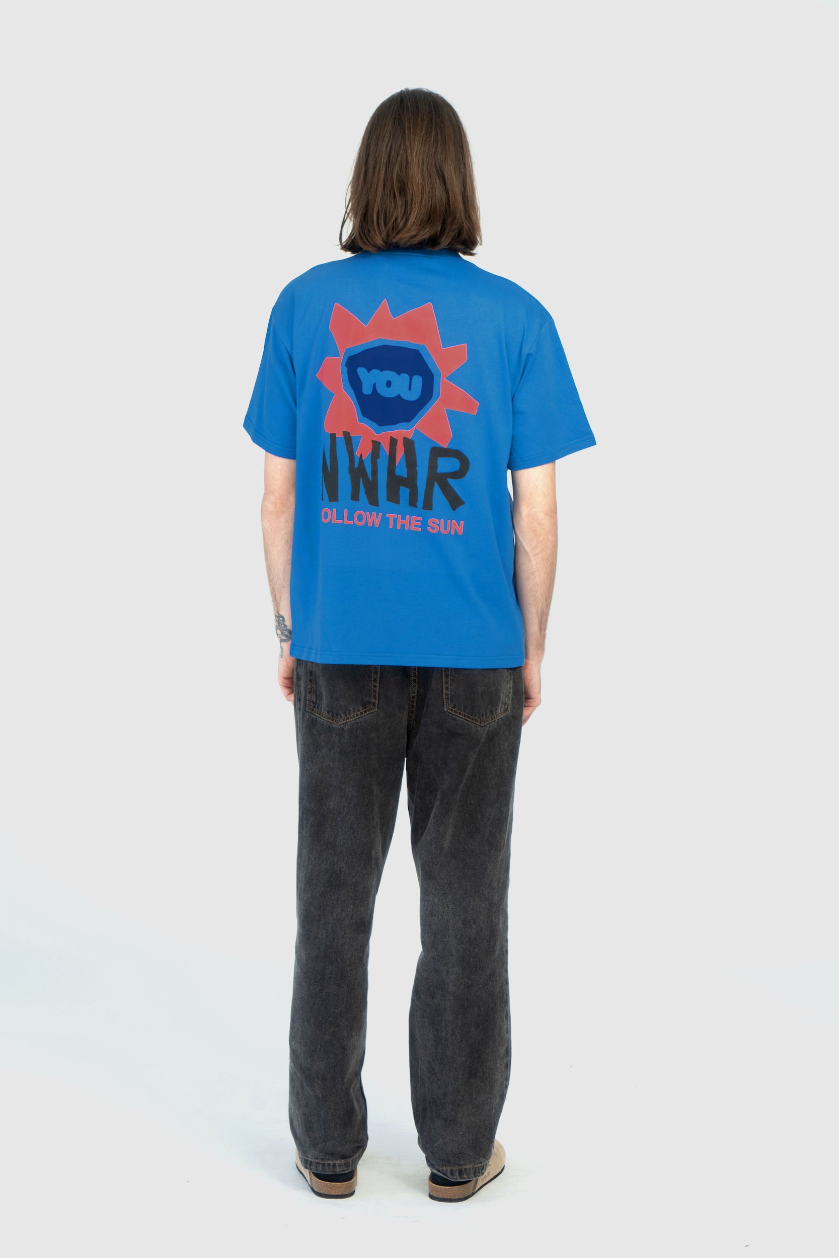 Camiseta follow the sun blue