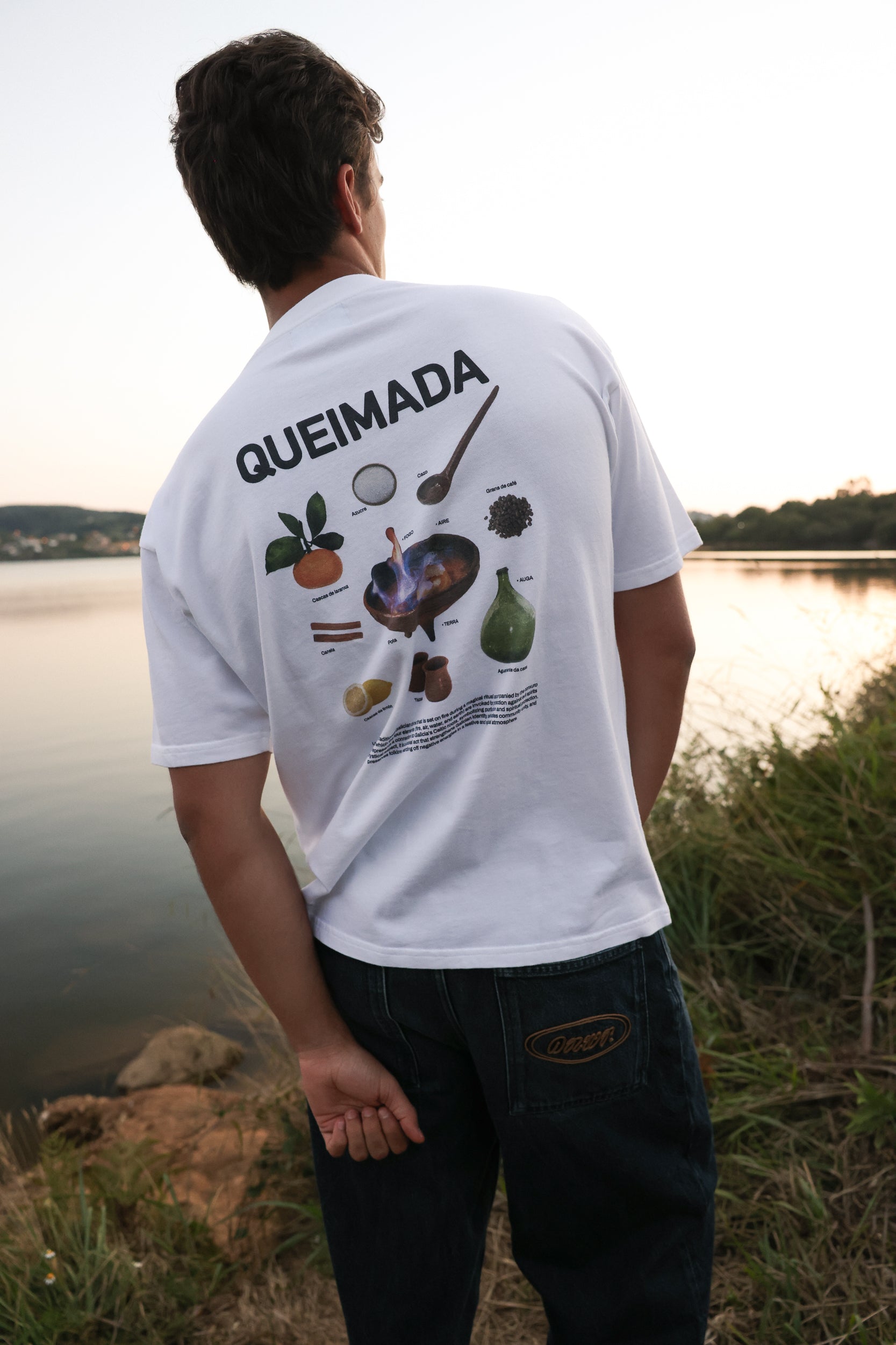 Burned T-shirt