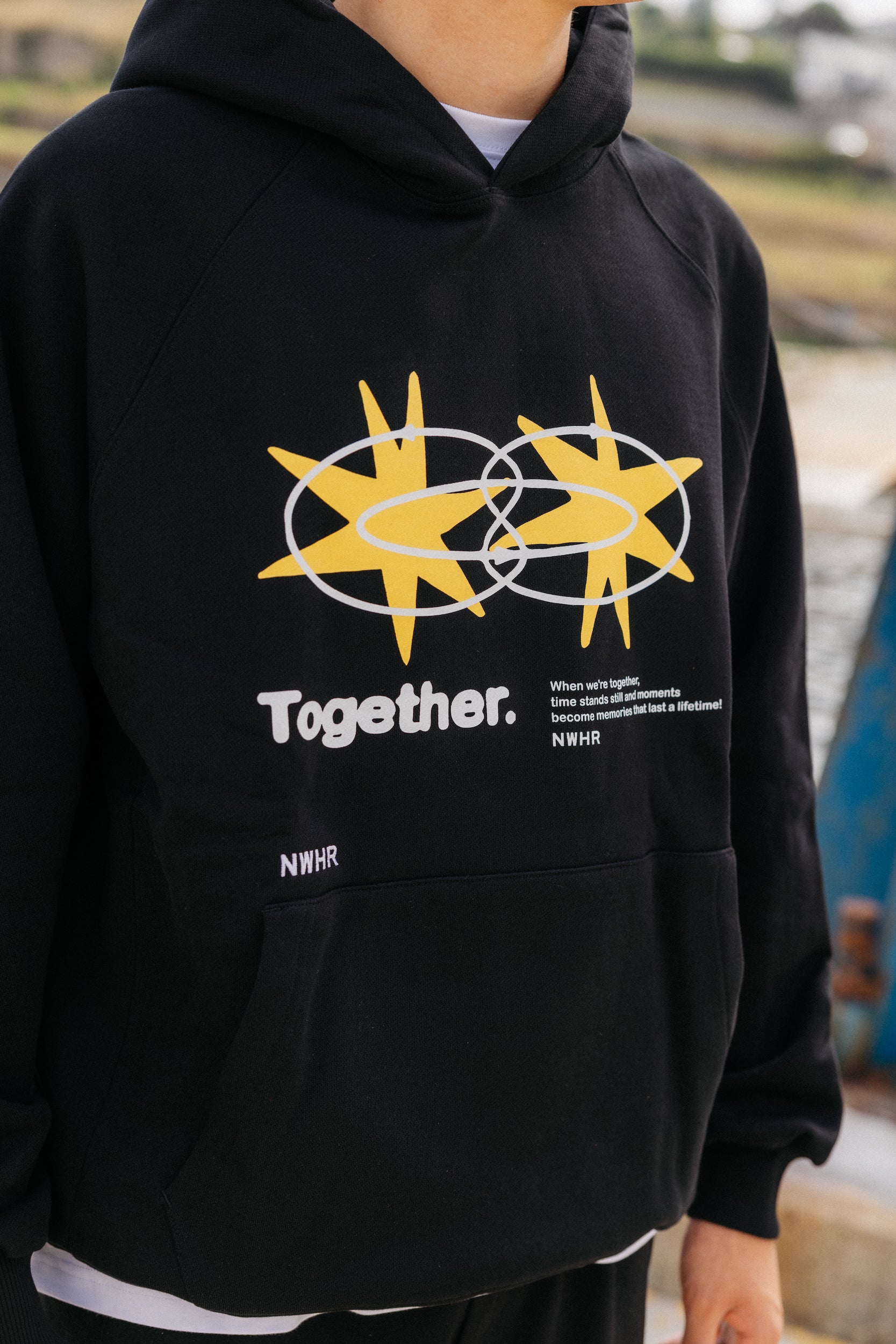 Hoodie Star black