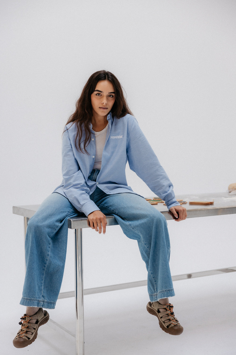 Blue Twill Shirt