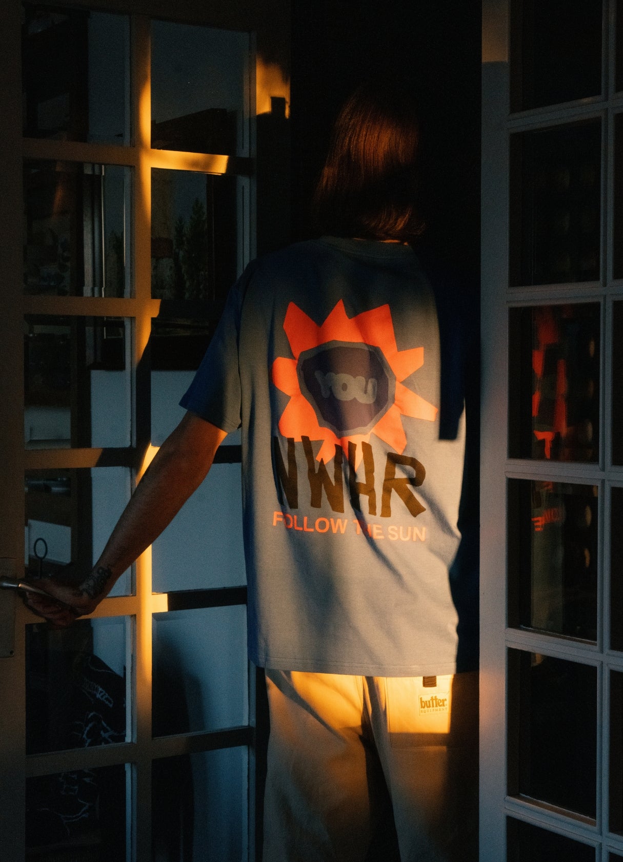 Camiseta follow the sun blue