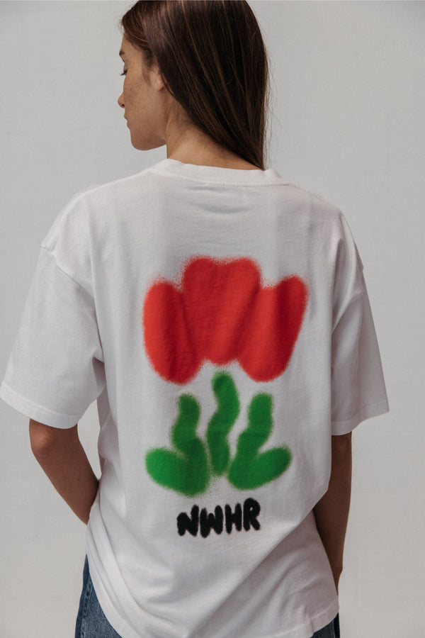 Tulip White T-shirt