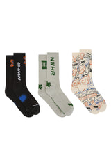 Pack 3 calcetines East