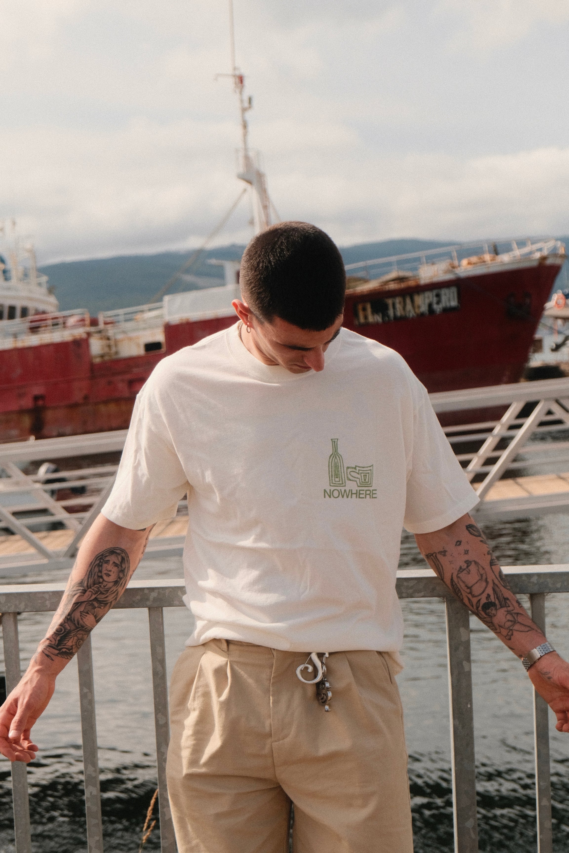 Camiseta Café con gotas