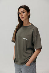 Camiseta basic olive