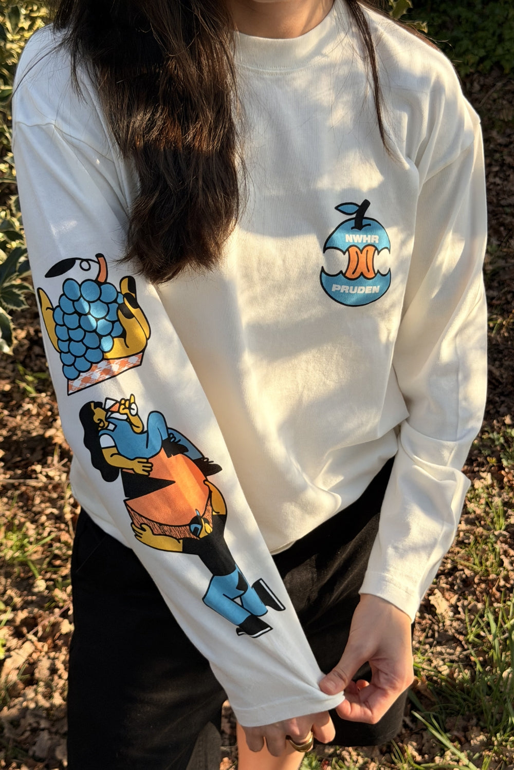 Camiseta larga Mazá