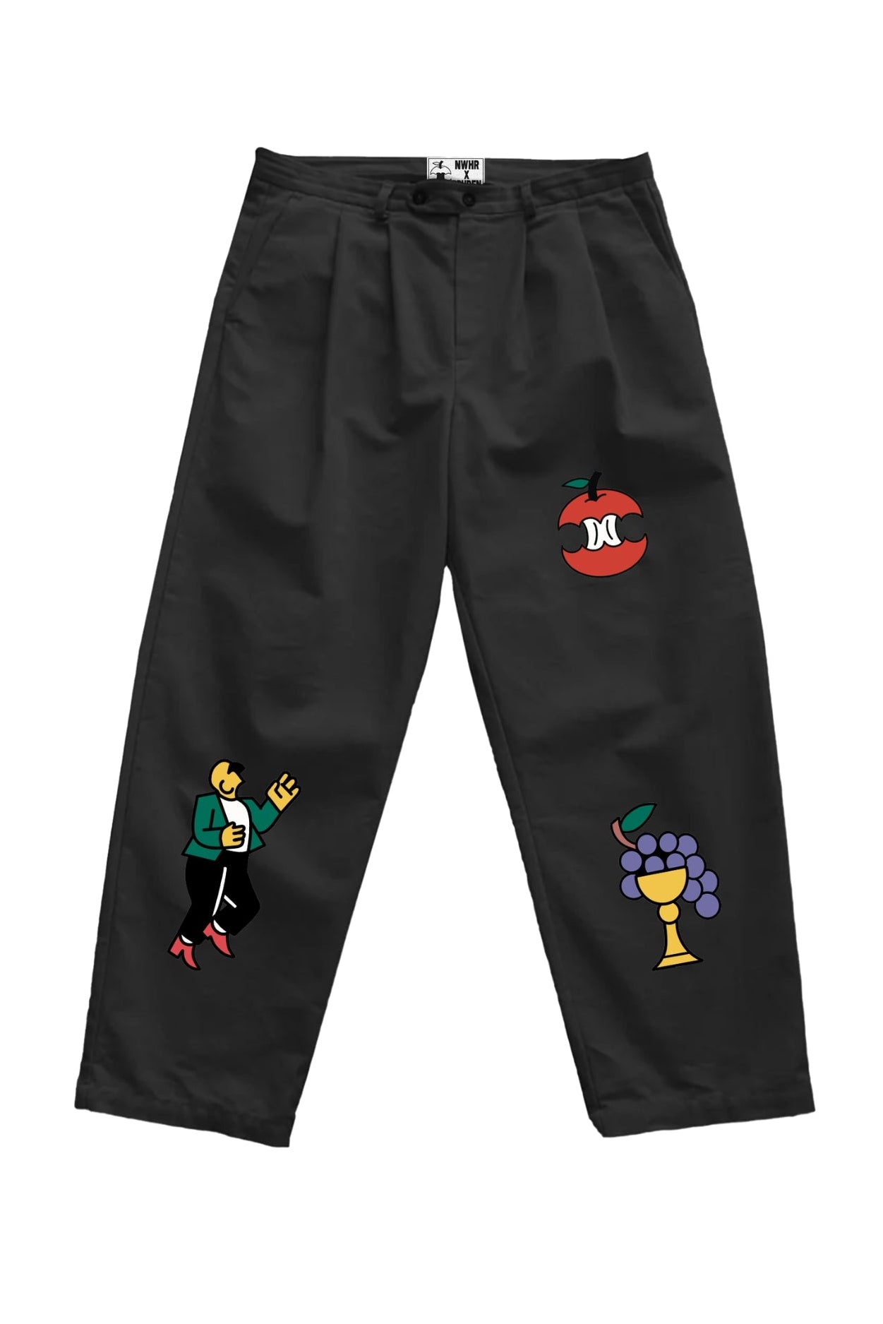 Pantalón sobremesa negro