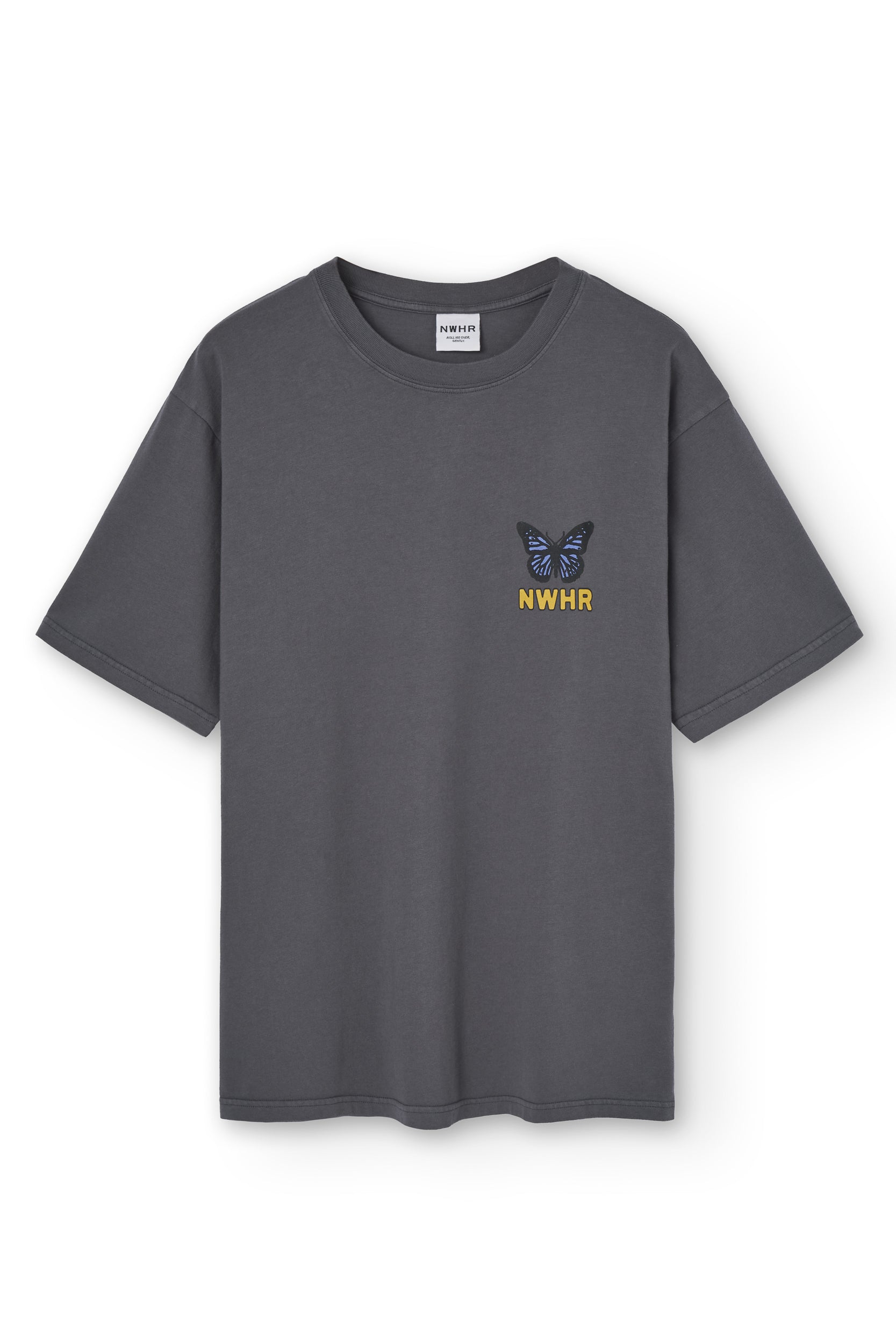 Camiseta Butterfly wash grey