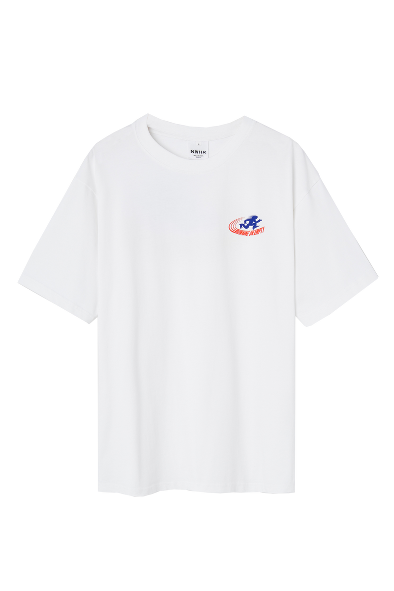 Running white T-shirt
