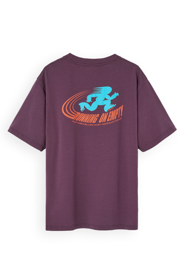 Burgundy Running T-shirt