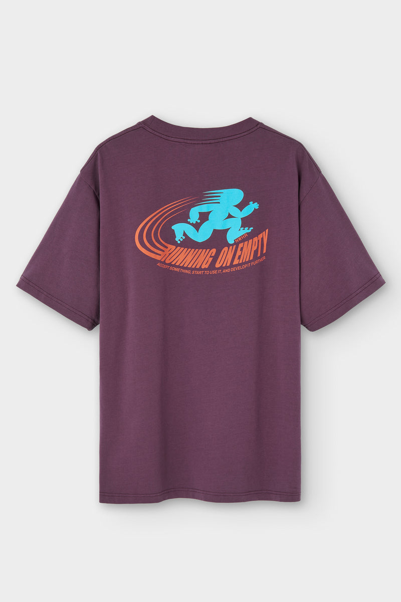 Camiseta Running burgundy